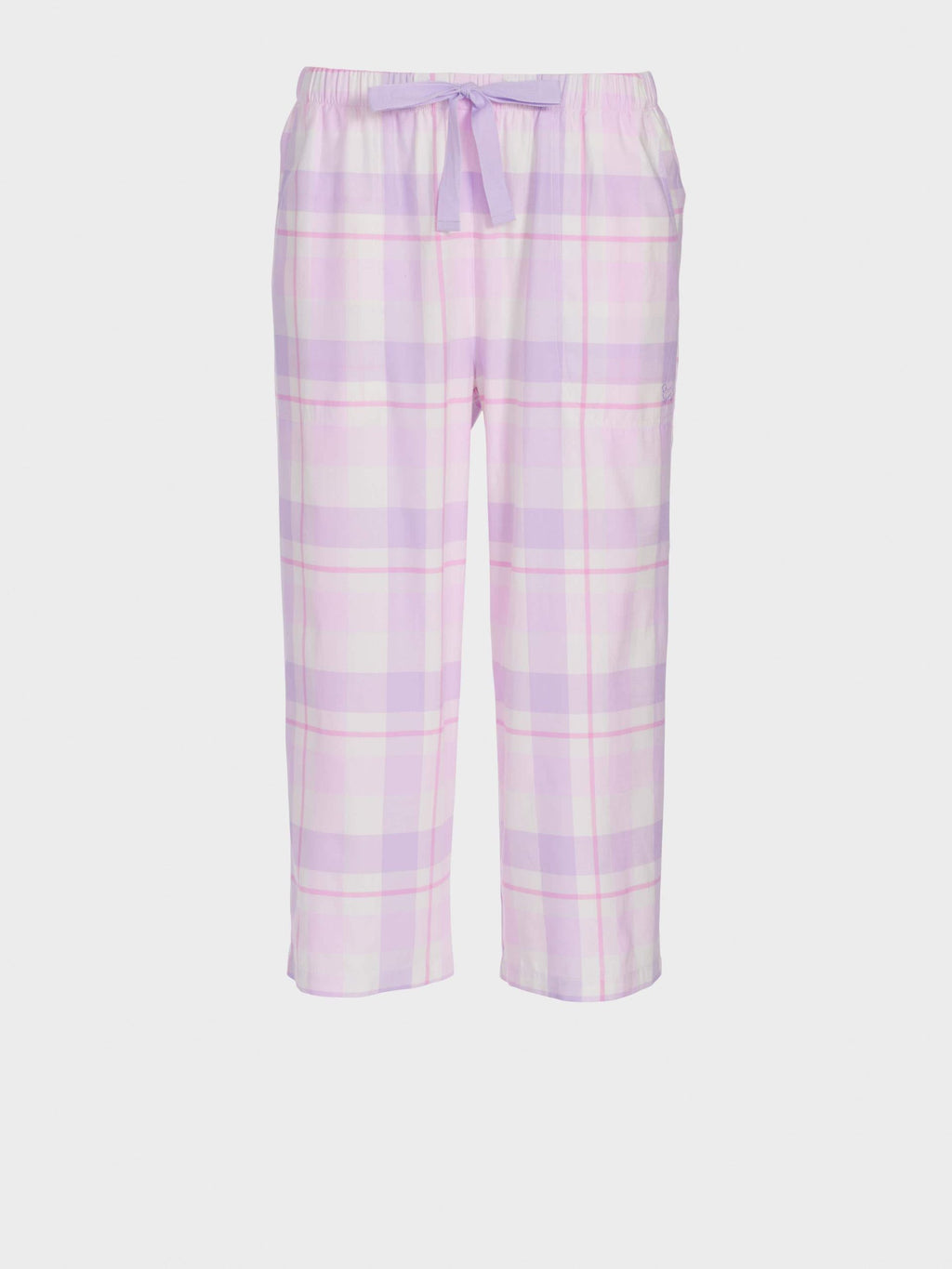 Lilac Check 3/4 Pj Pant multi