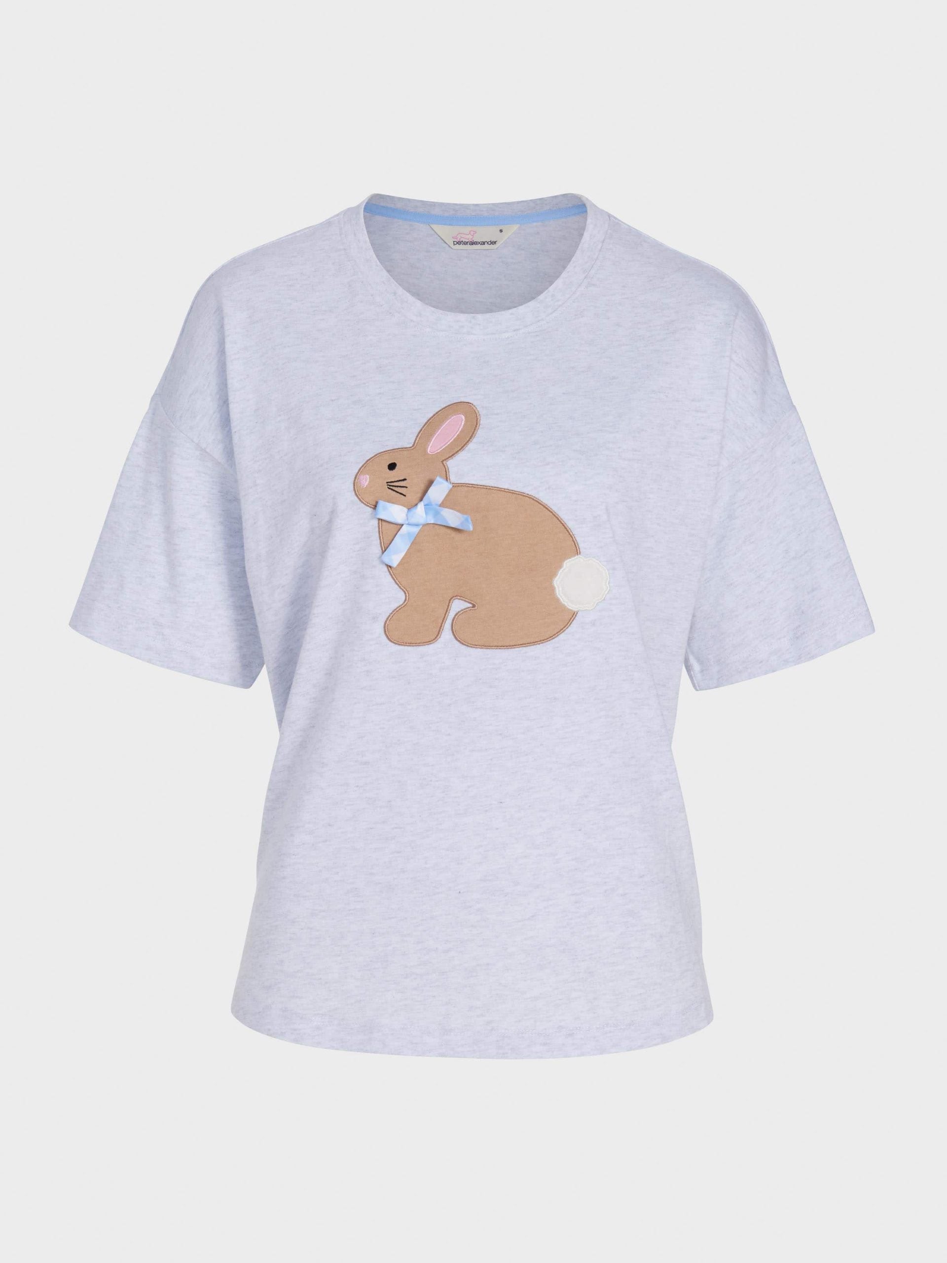 Crafty Bunny Tee greymarle