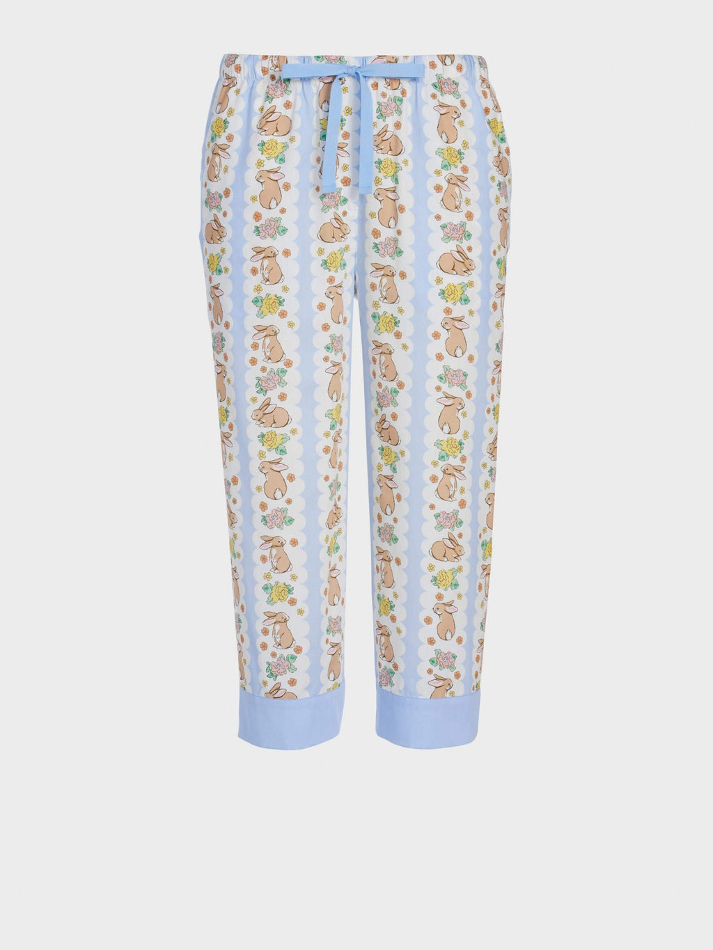 Lilac Bunny 3/4 Pj Pant multi
