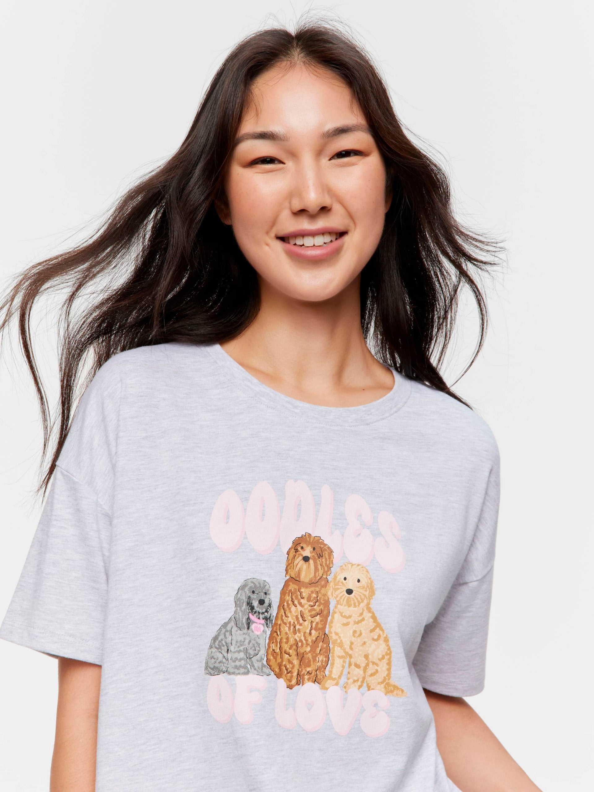 Groodle Tee greymarle