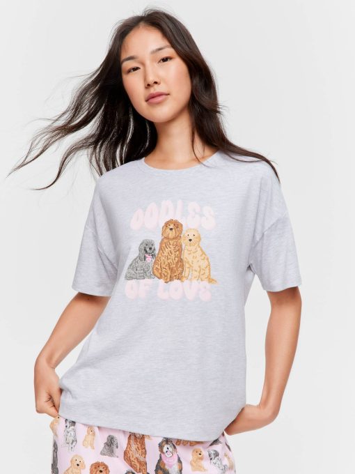 Groodle Tee greymarle
