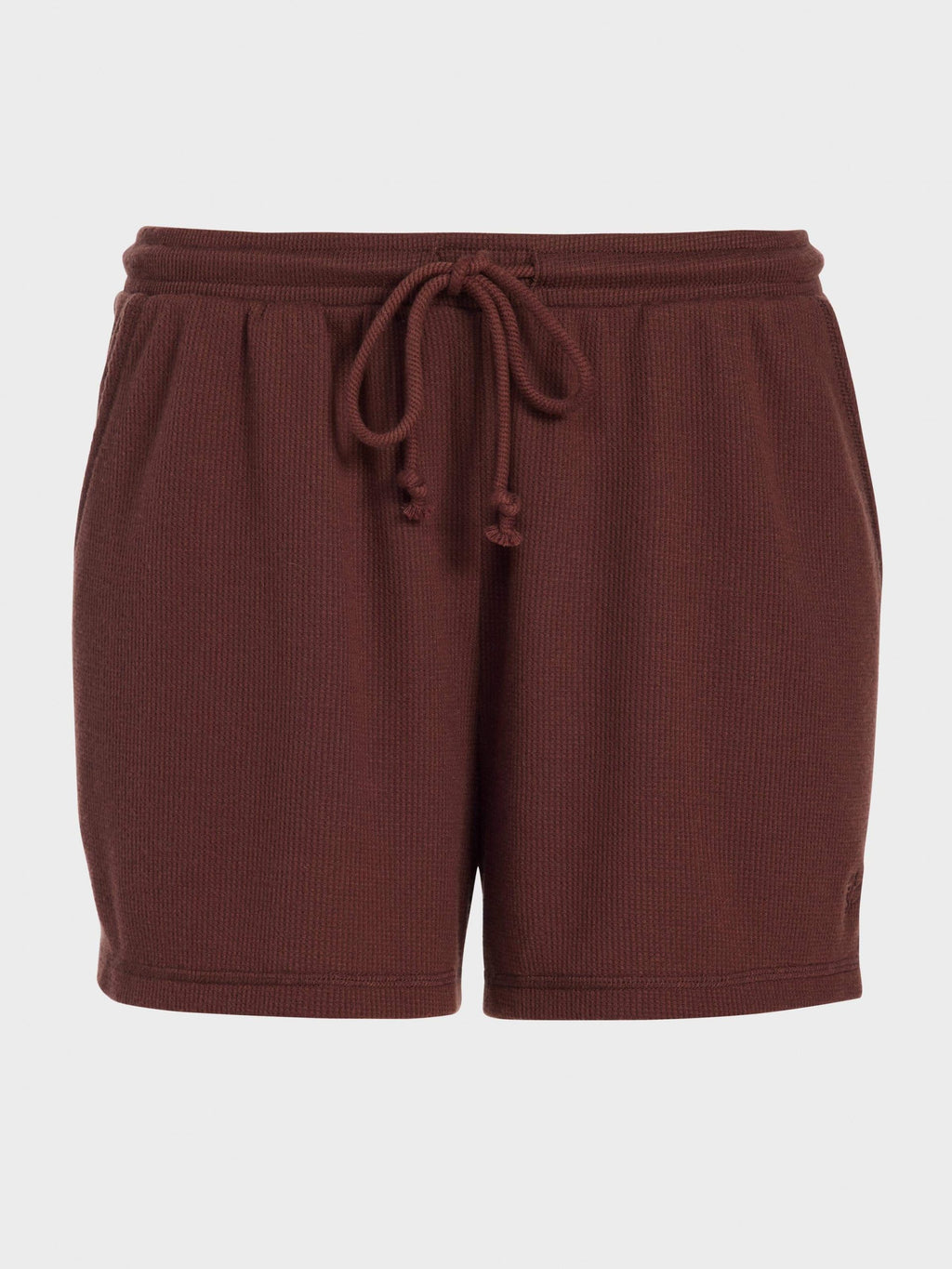 Chocolate Soft Waffle Mid Short brown