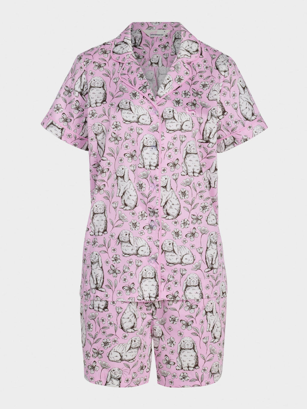Toile Bunny Shortie Pj Set multi