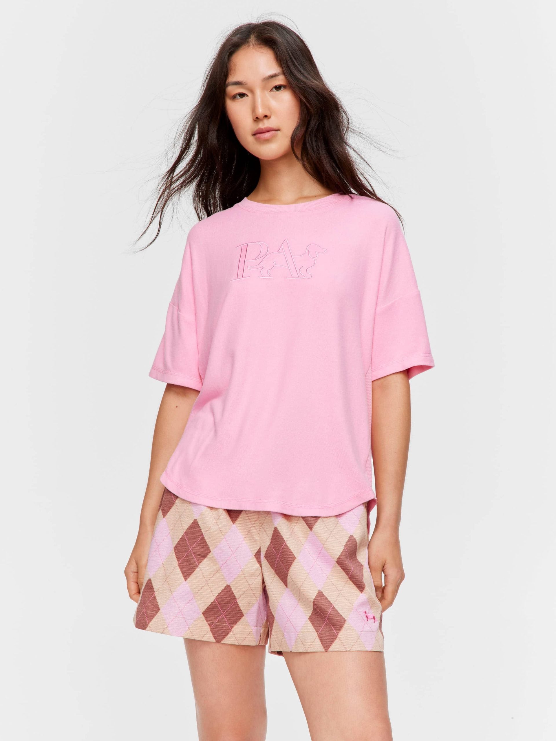 Pink Plush P.A. Tee pink