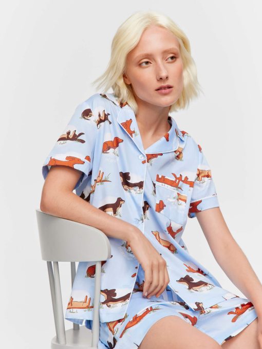 Penny Spot Shortie Pj Set multi
