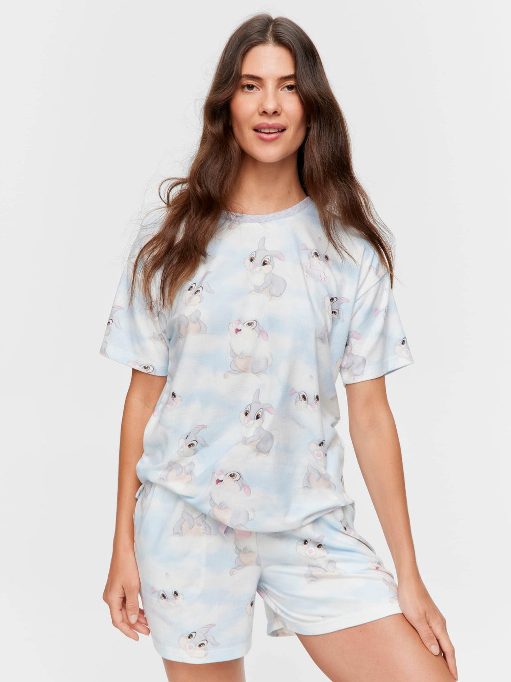 Thumper Plush Shortie Pj Set multi