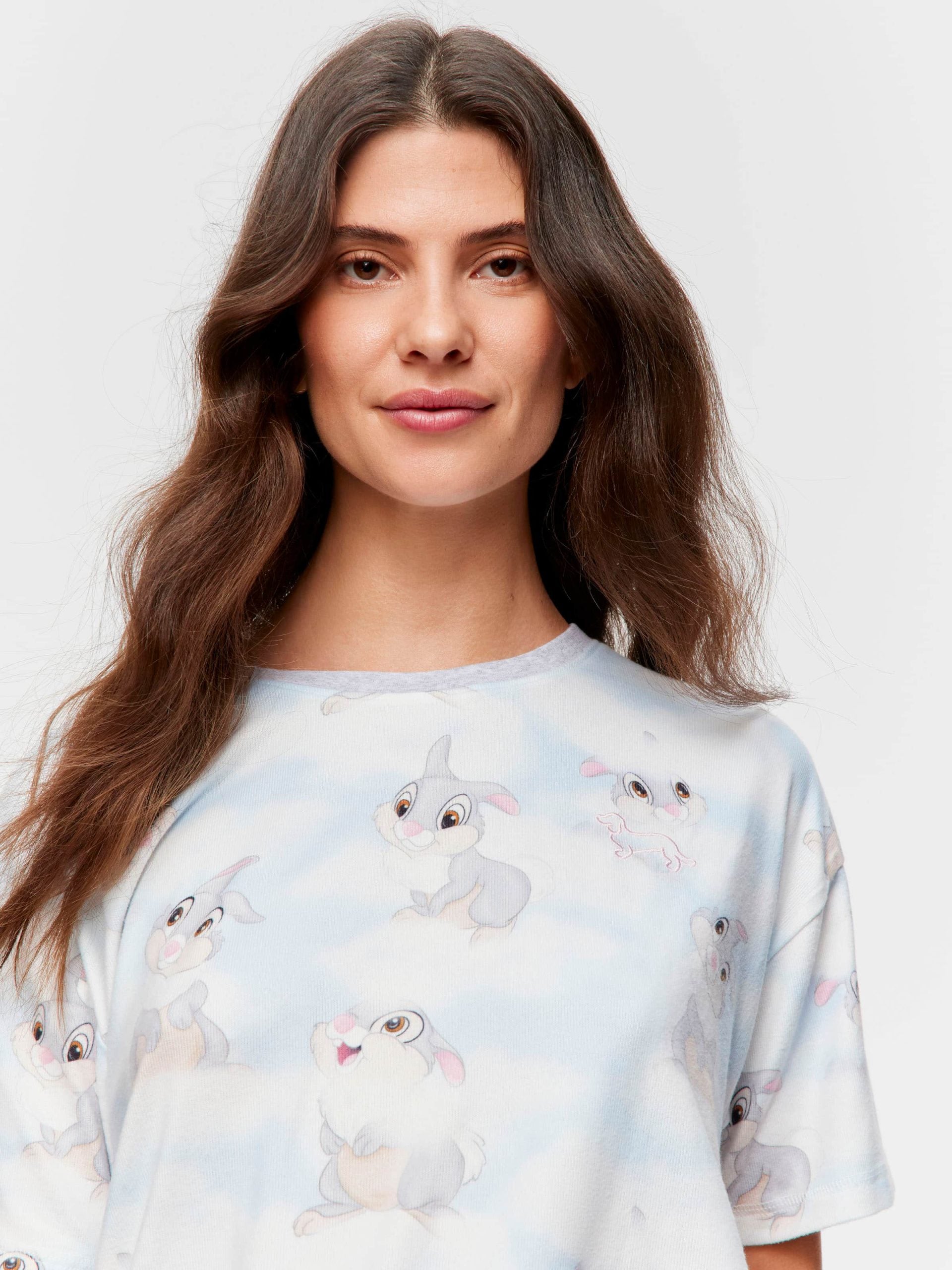 Thumper Plush Shortie Pj Set multi