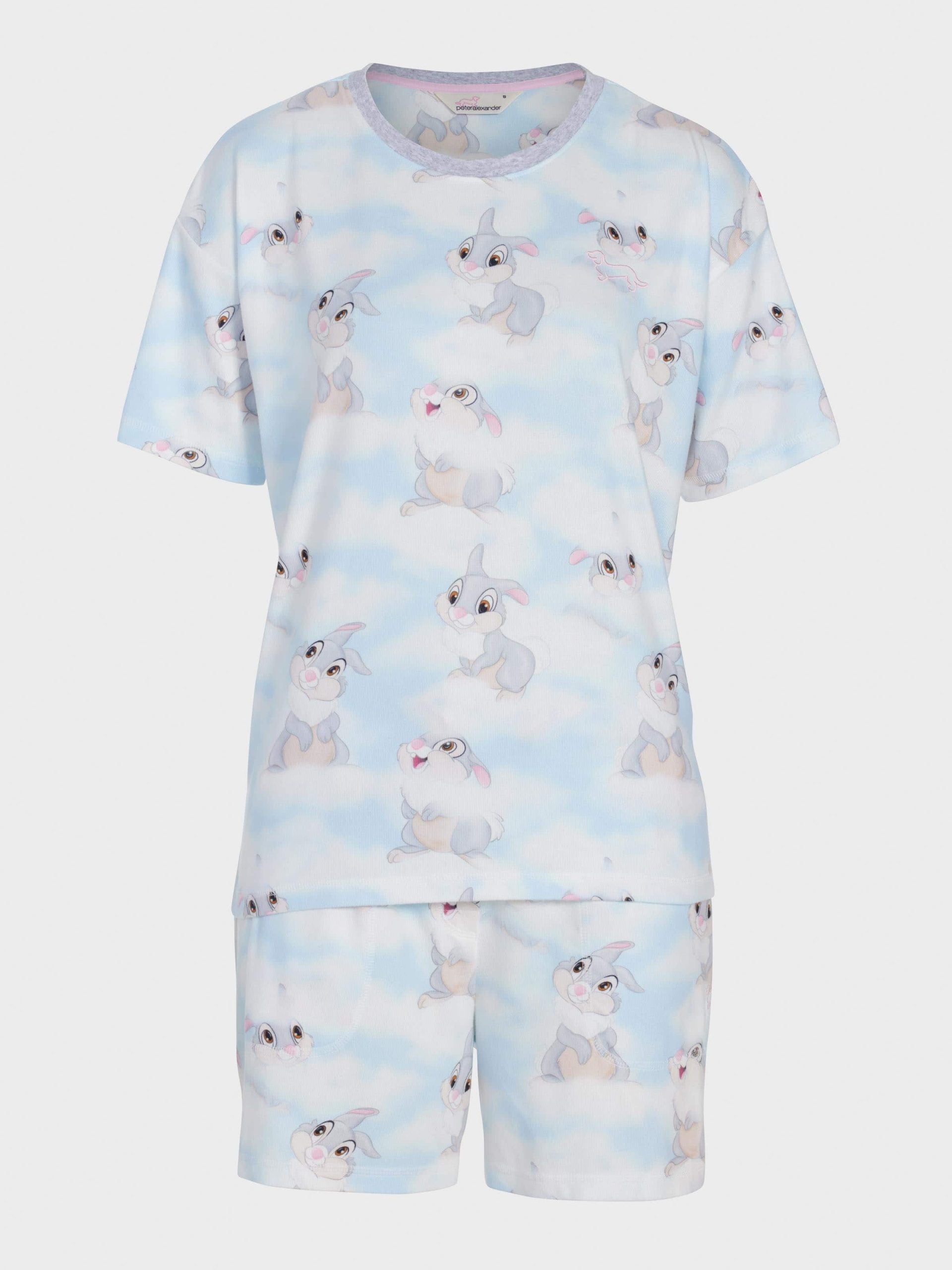 Thumper Plush Shortie Pj Set multi