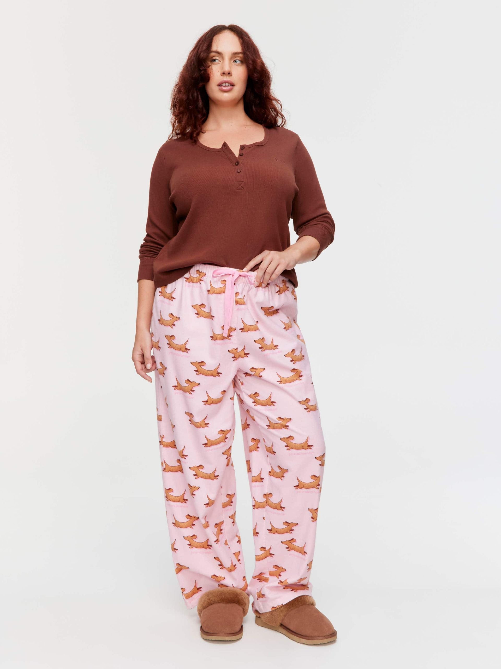 P.A. Plus Running Penny Classic Flannelette Pj Pant Multi