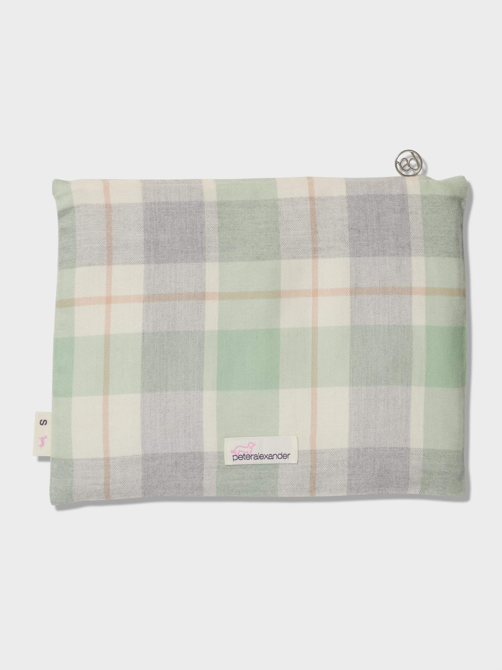 Mint Check Bamboo Flannelette Classic Pj Set multi