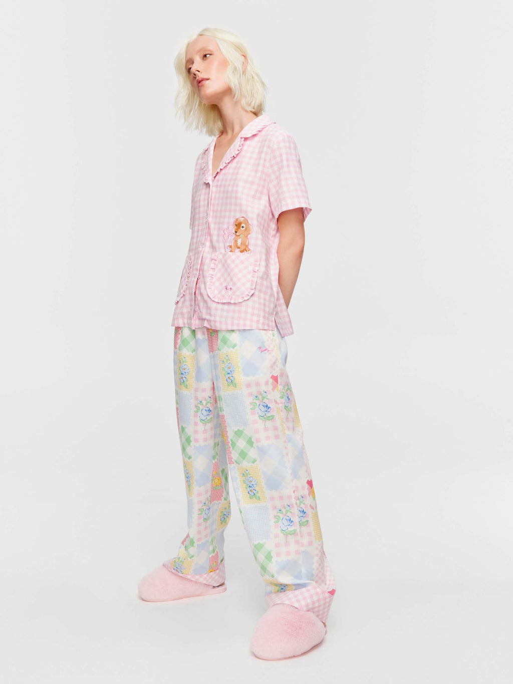 Patchwork Fashion Pj Pant multi