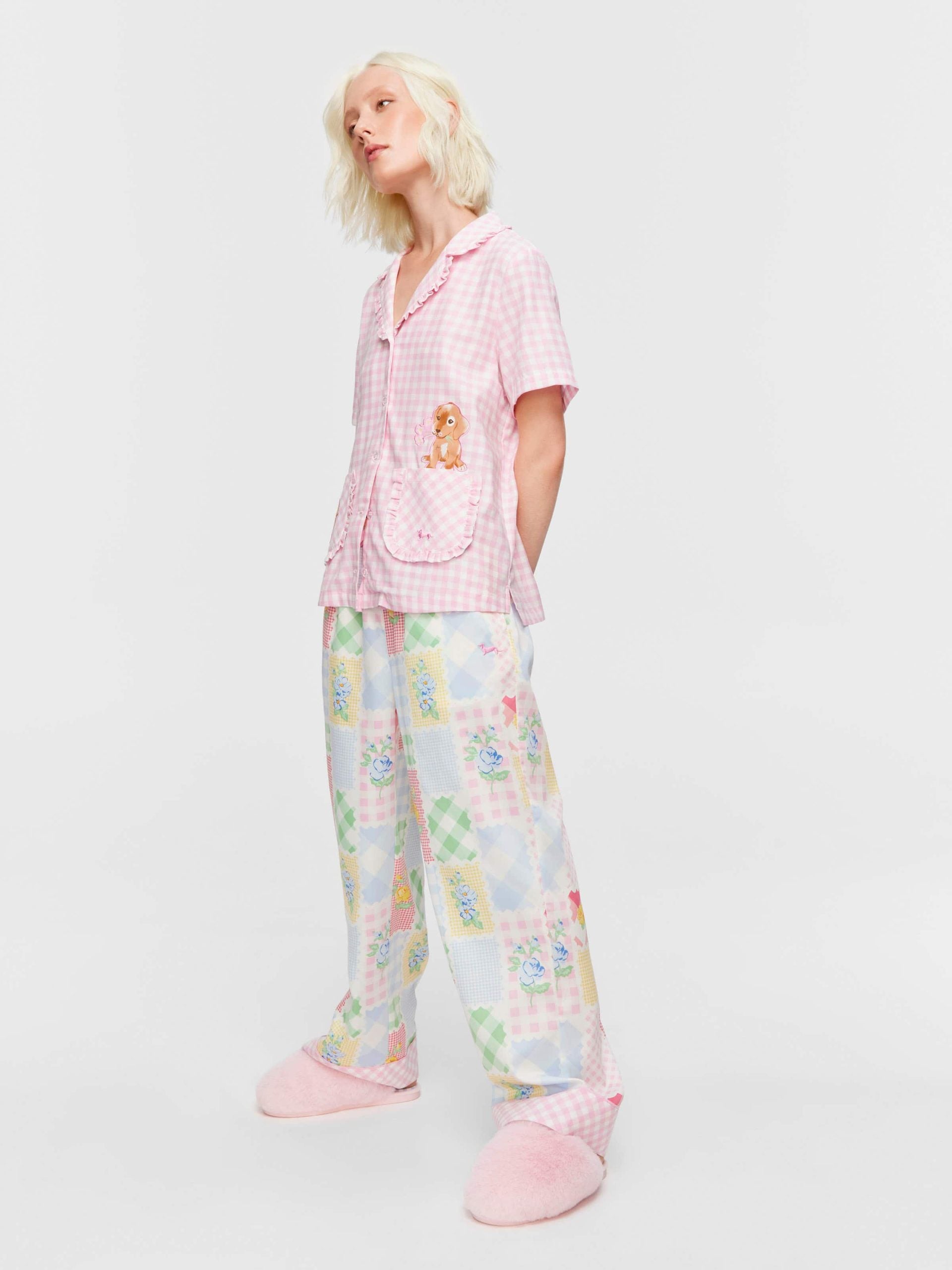 Patchwork Fashion Pj Pant multi