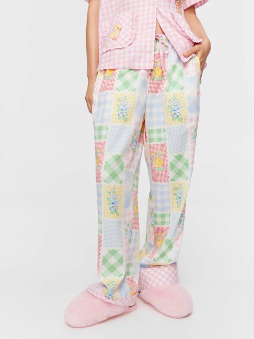 Patchwork Fashion Pj Pant multi