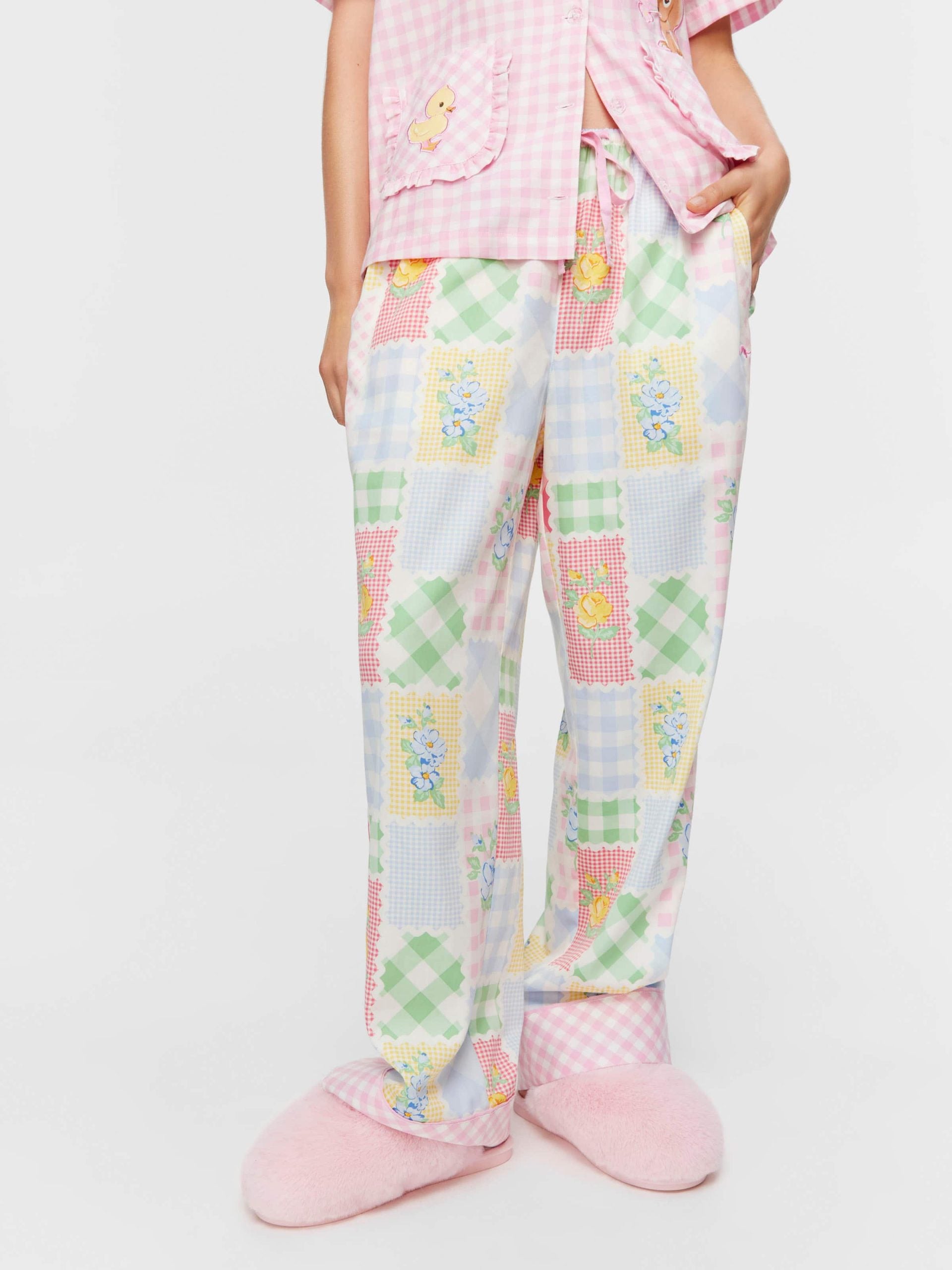 Patchwork Fashion Pj Pant multi