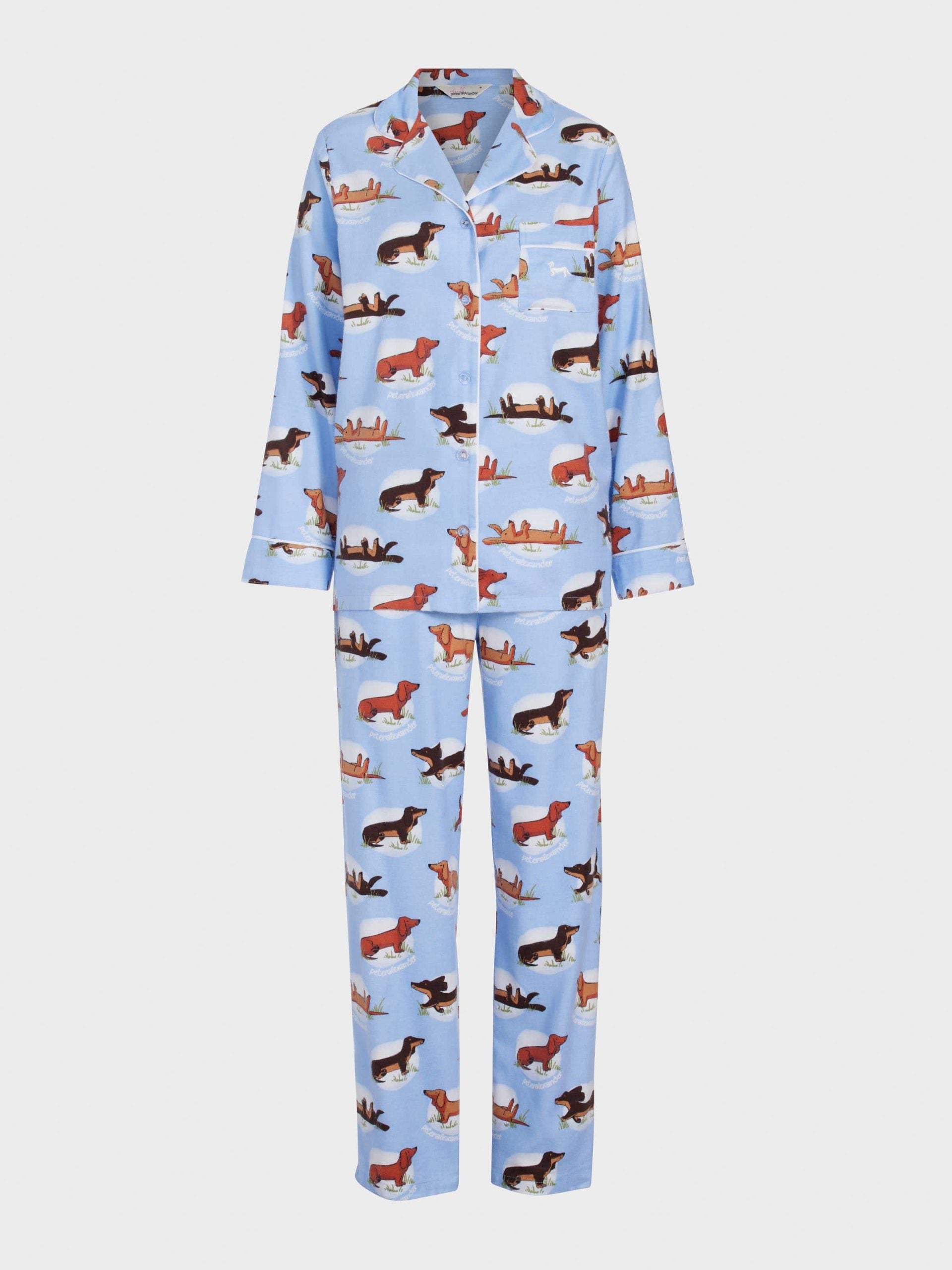 Penny Spot Bamboo Flannelette Long Pj Set multi