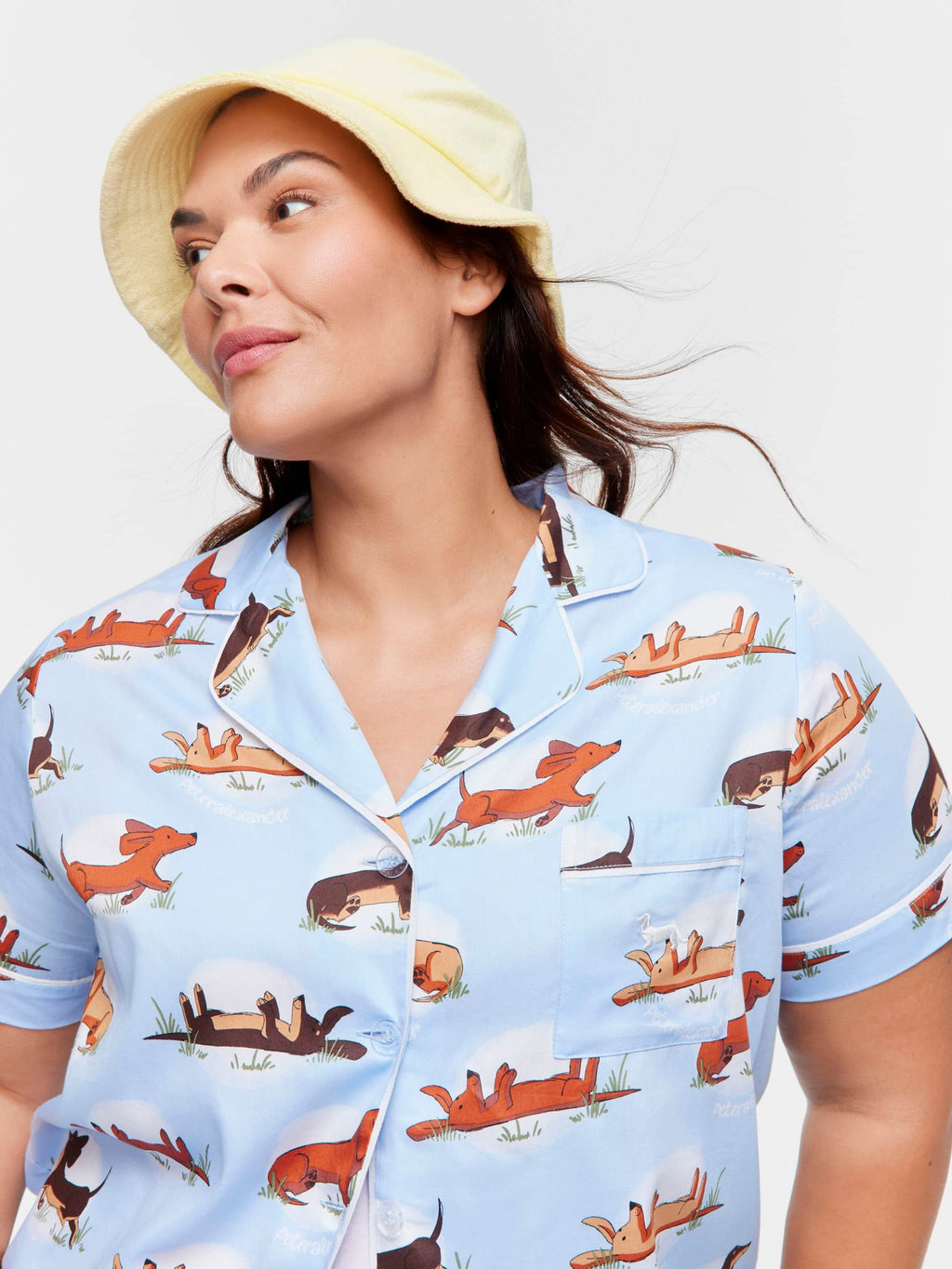 P.A. Plus Penny Spot Shortie Pj Set Multi