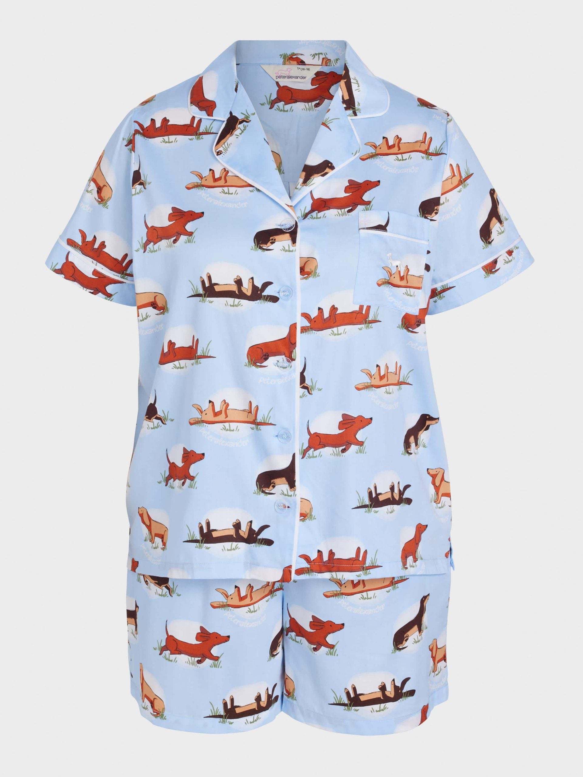 P.A. Plus Penny Spot Shortie Pj Set Multi