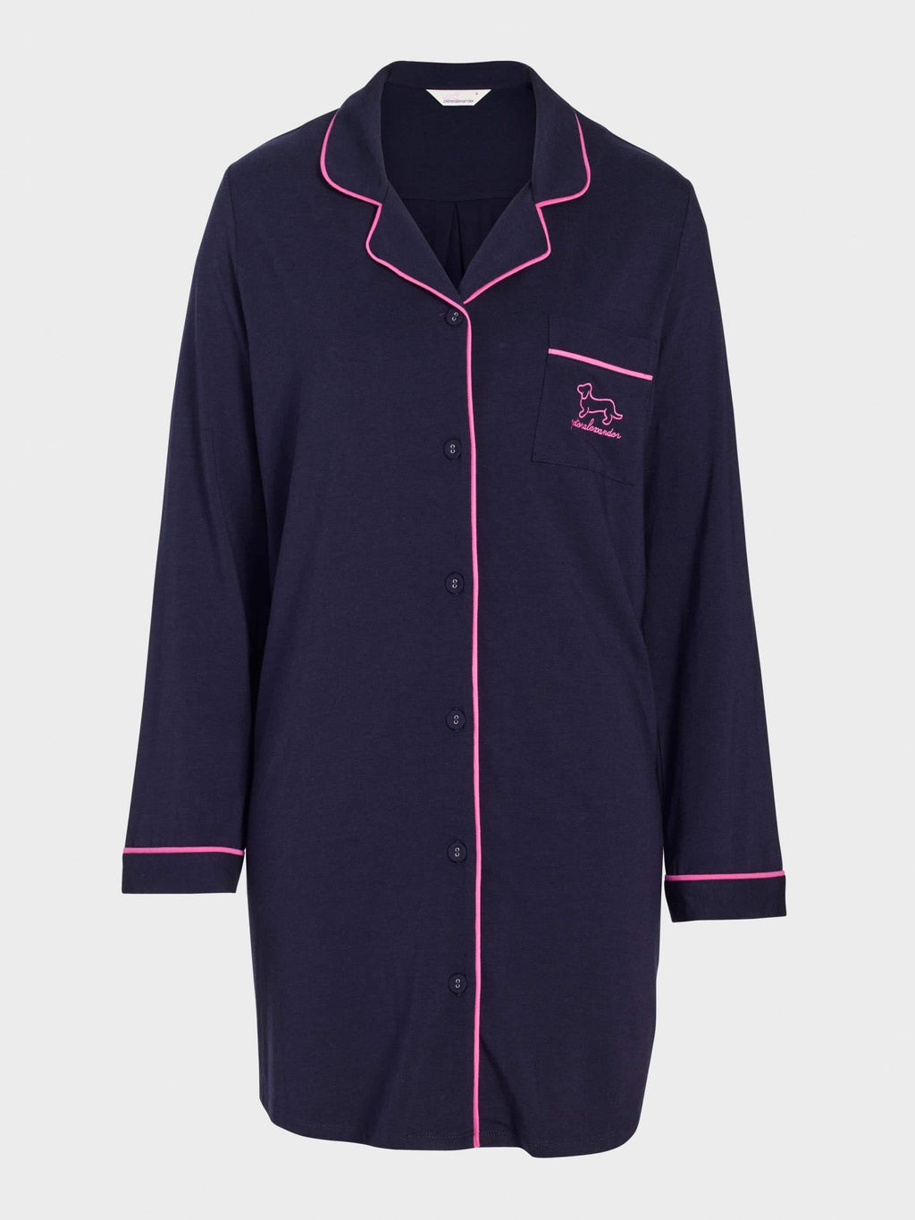 Cosy Classic Bamboo Knit Nightshirt ink