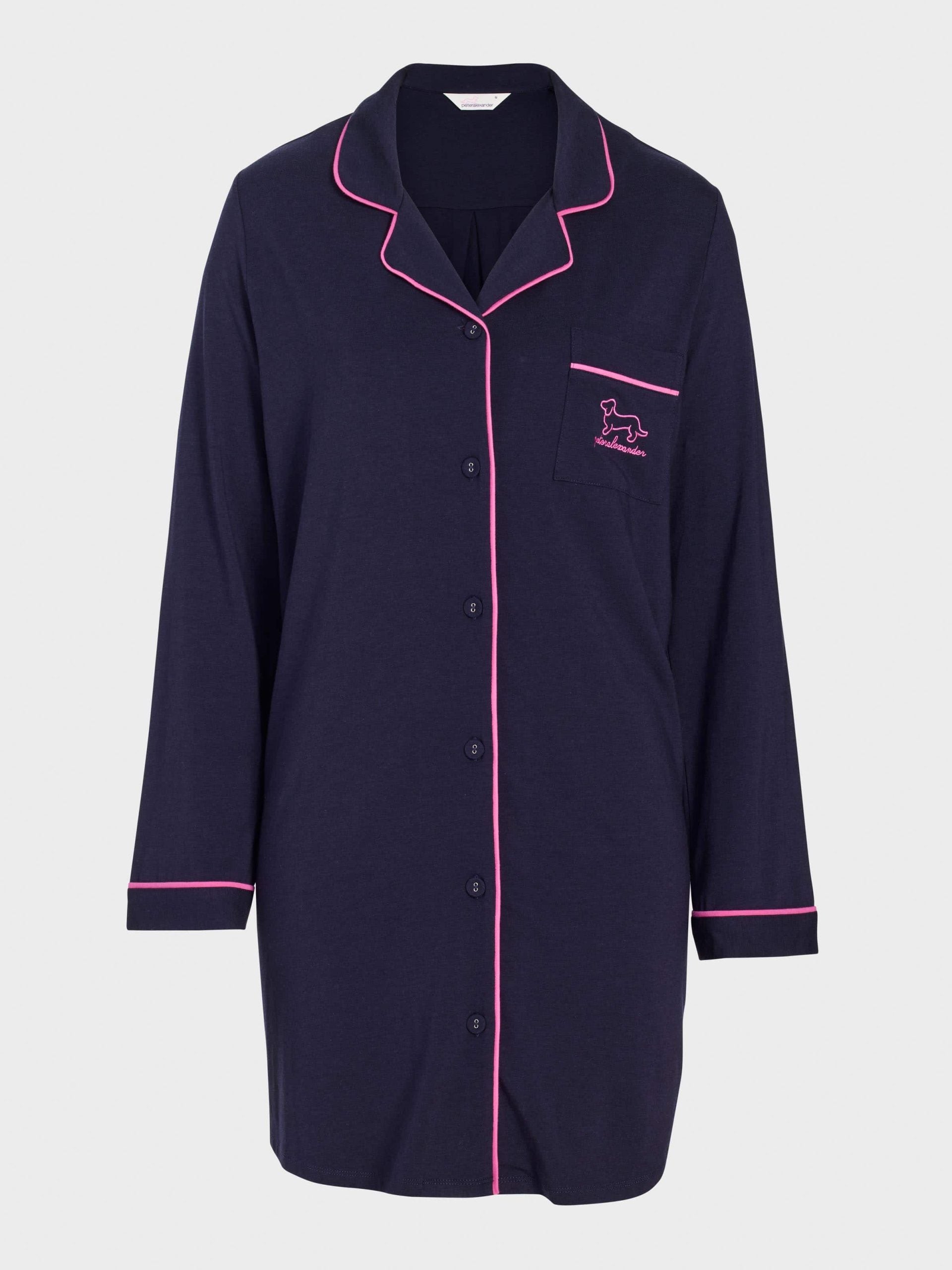 Cosy Classic Bamboo Knit Nightshirt ink