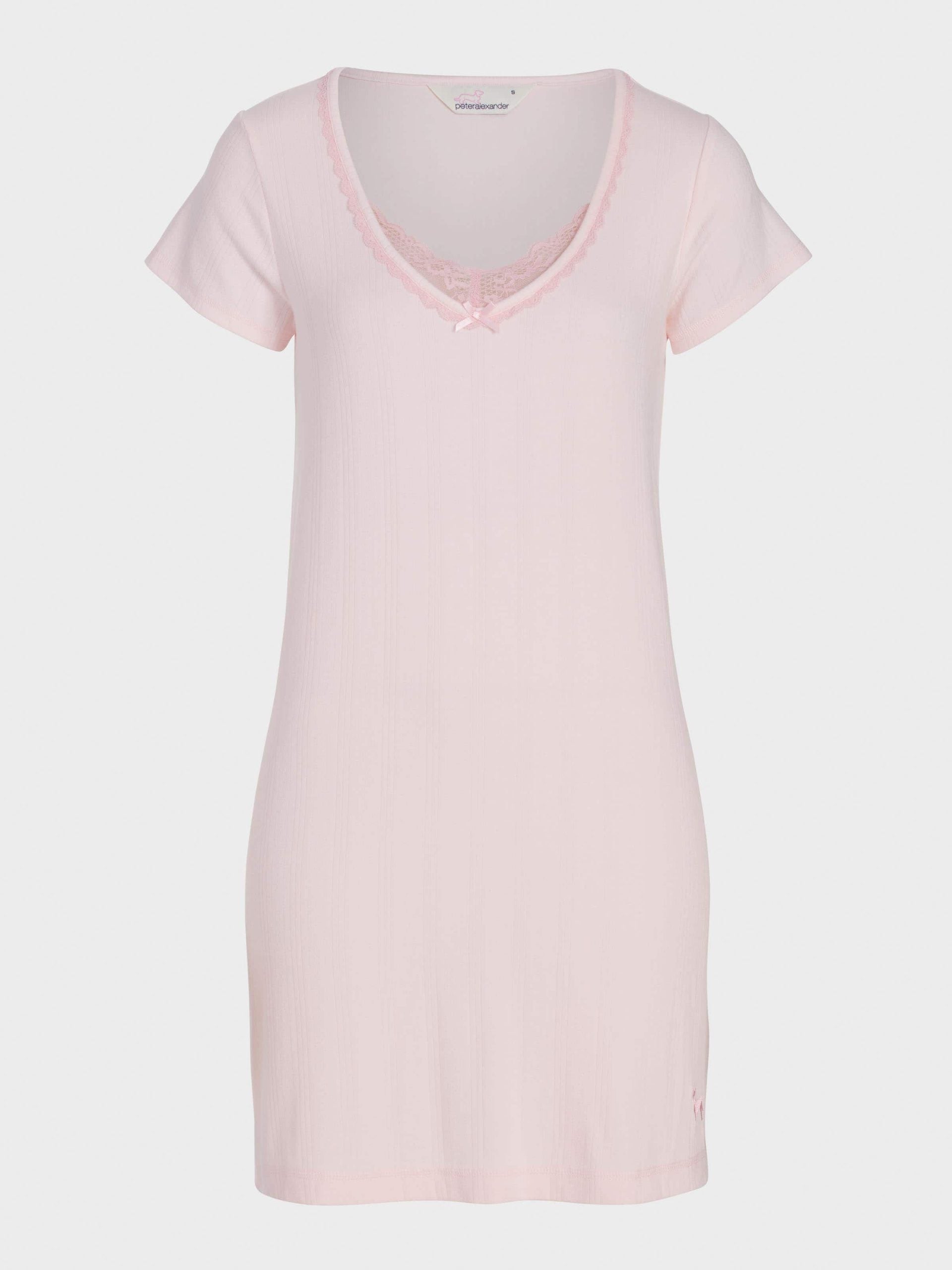 Pretty Pointelle Nightie pink