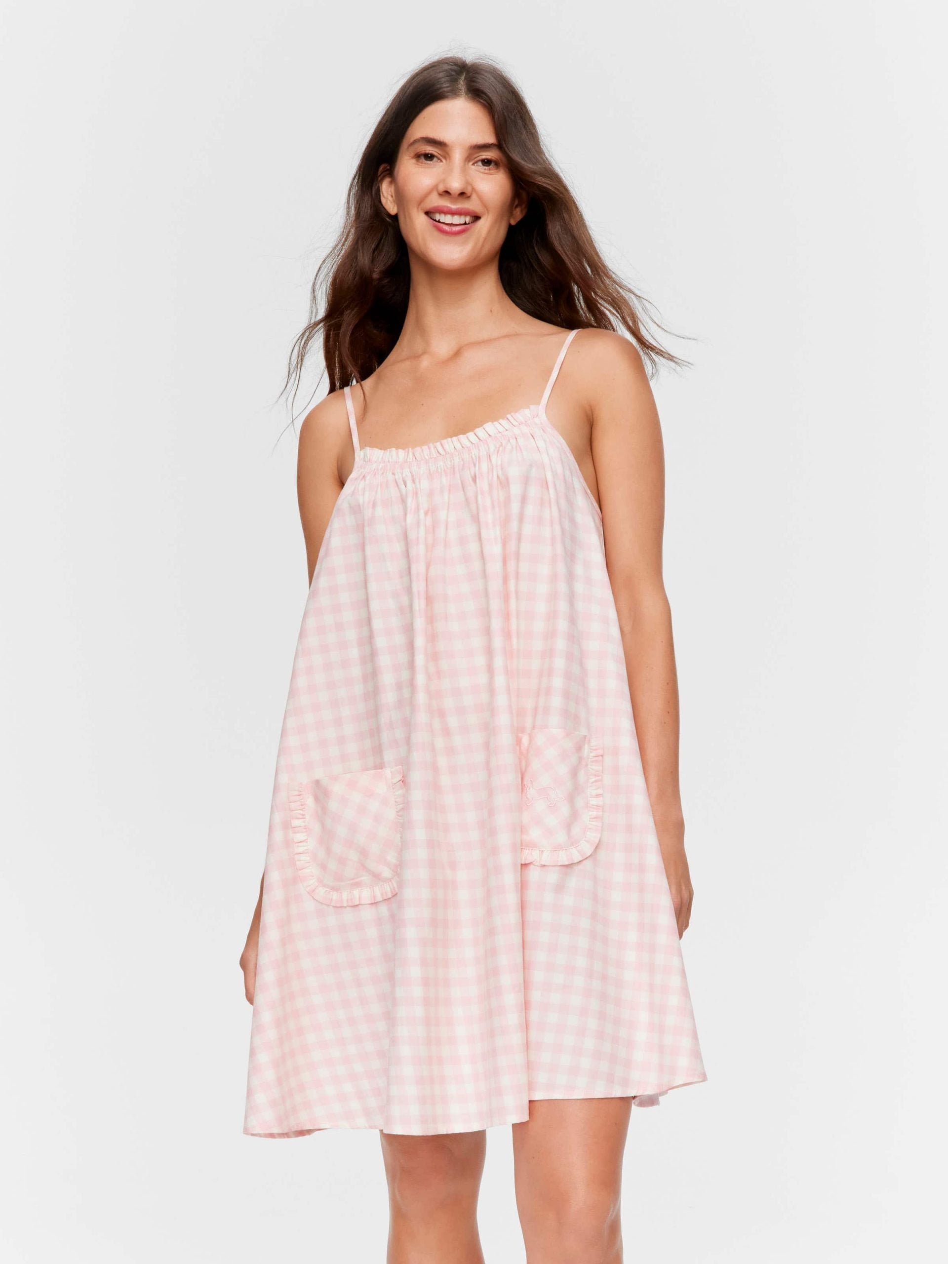 Gingham Strappy Nightie multi