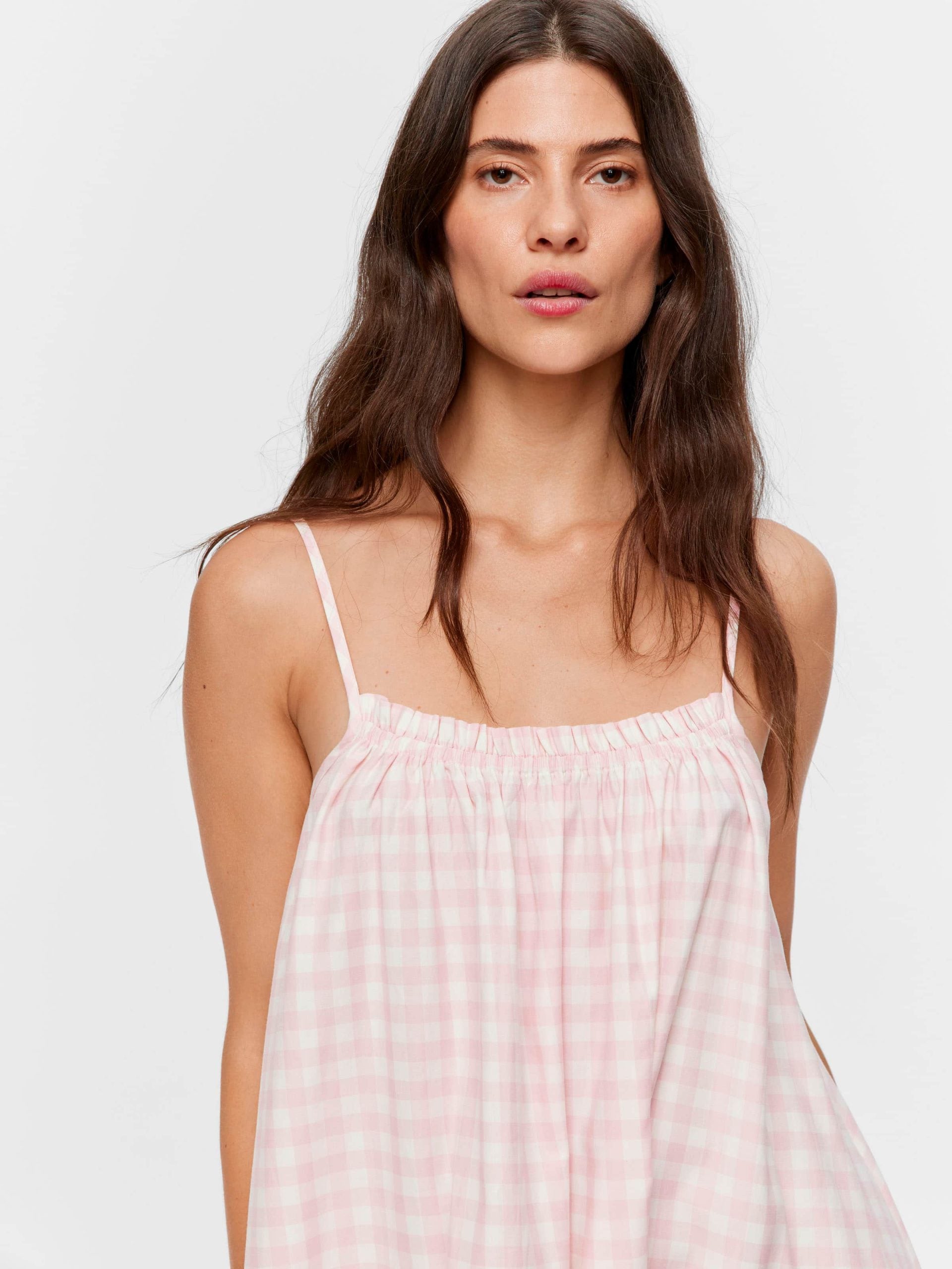 Gingham Strappy Nightie multi