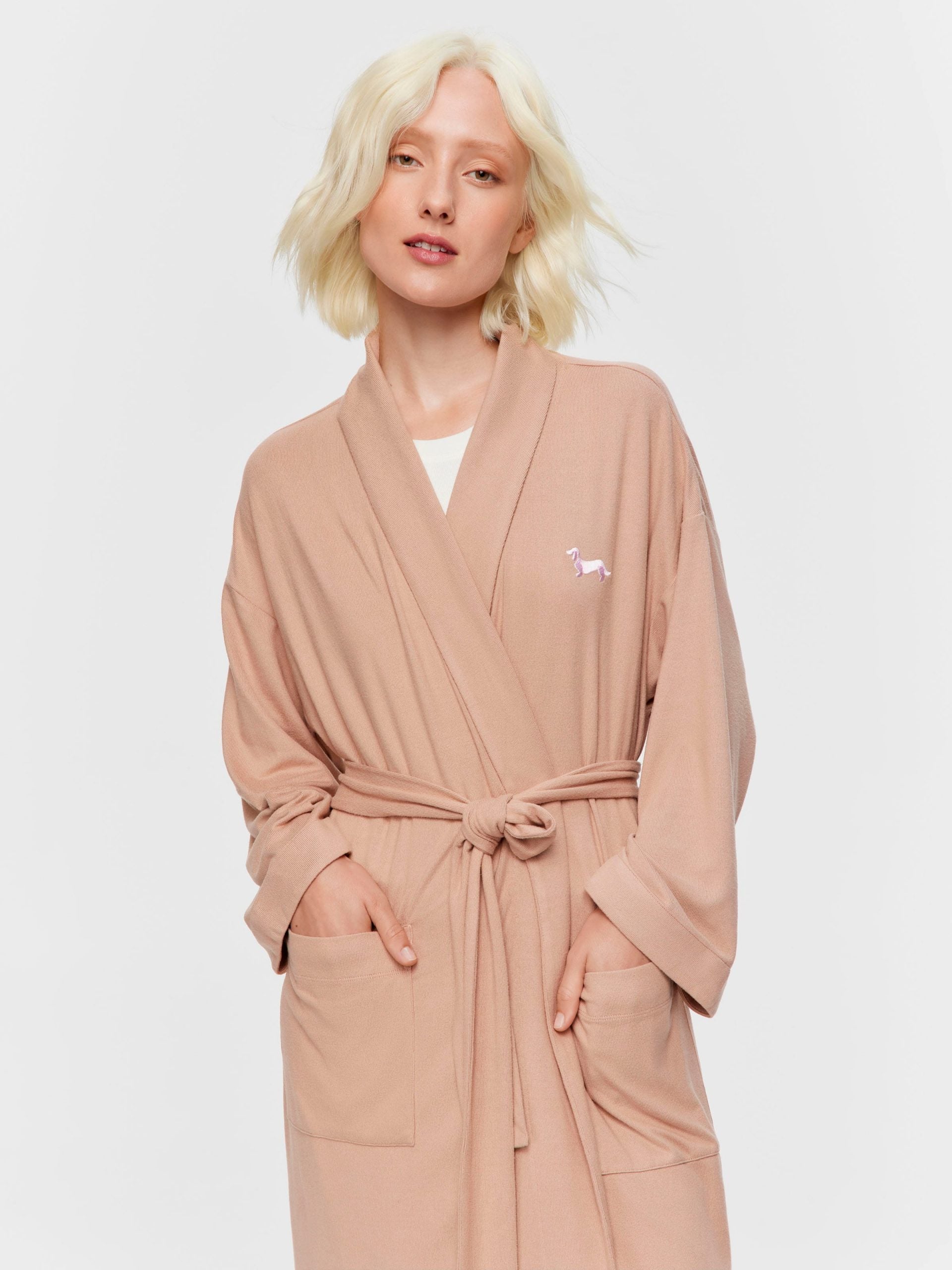 Caramel Plush Fashion Gown caramel