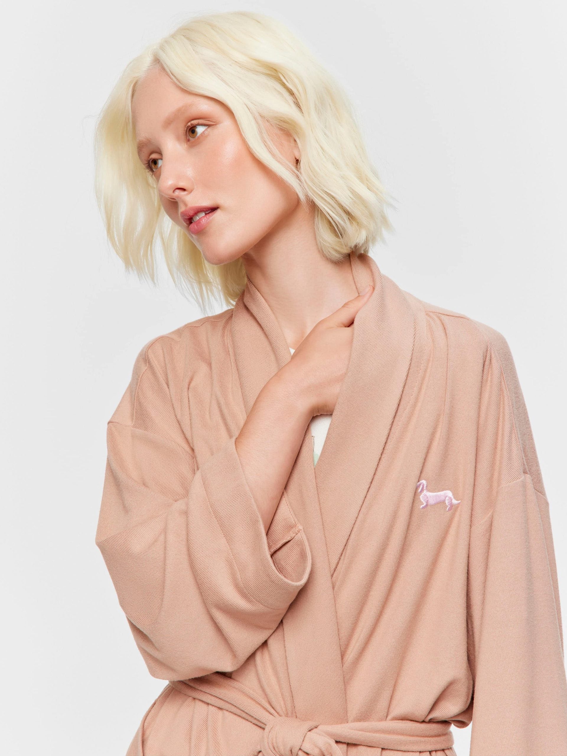 Caramel Plush Fashion Gown caramel