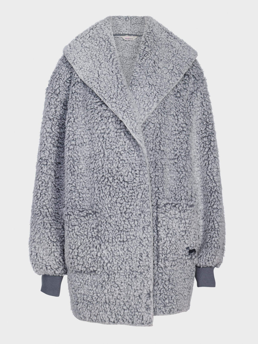 Cosy Teddy Shrug grey