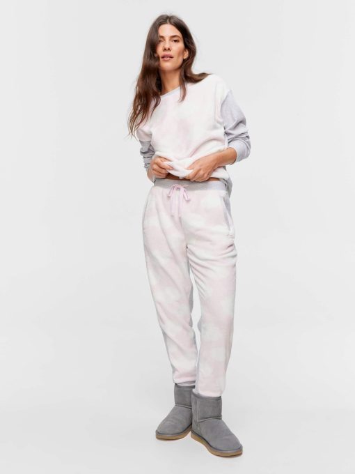 Cloud Cuddle Fleece Track Pj Pant multi