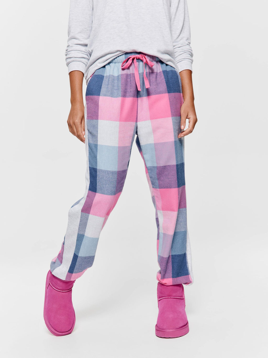 Buffalo Check Flannelette Cuff Pj Pant multi