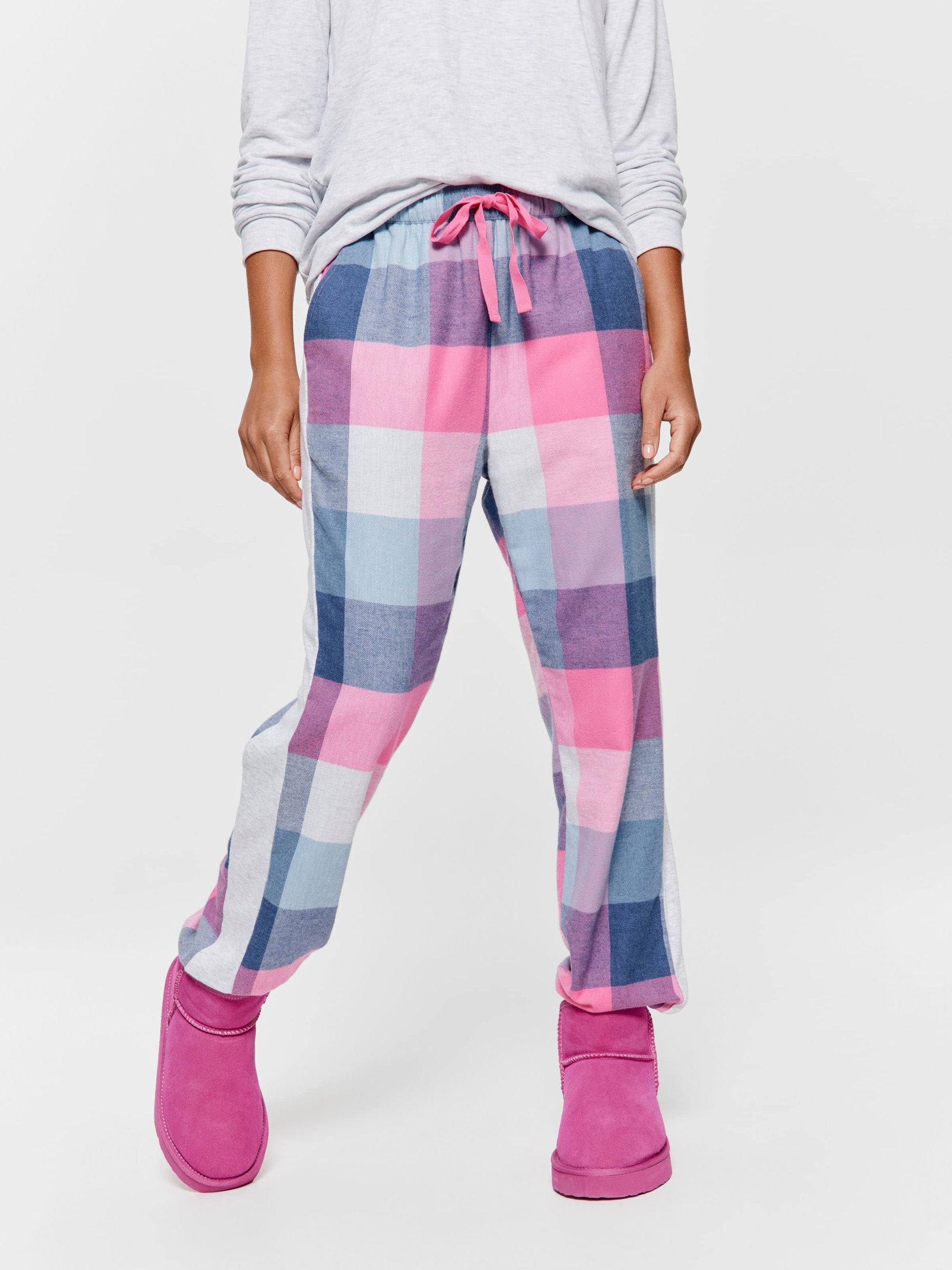 Buffalo Check Flannelette Cuff Pj Pant multi