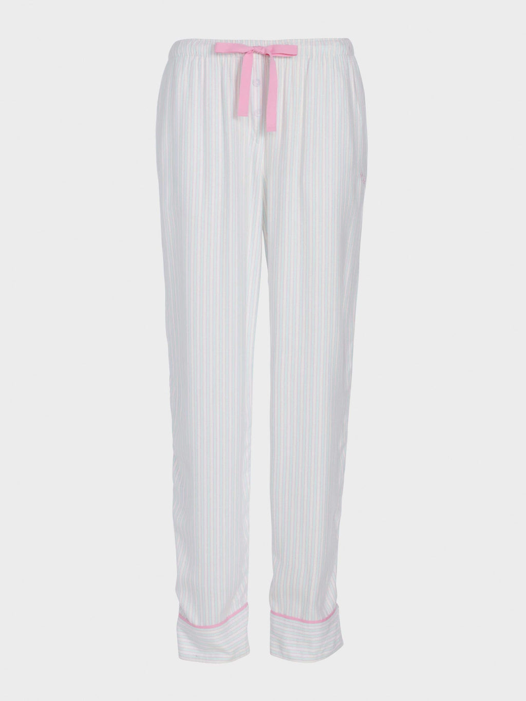 Mint Candy Stripe Viscose Flannelette Classic Pj Pant multi
