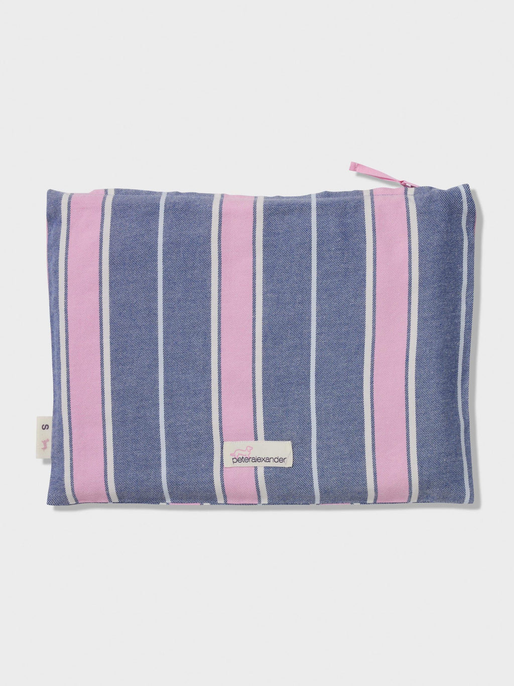 Navy & Pink Stripe Classic Flannelette Pj Set multi
