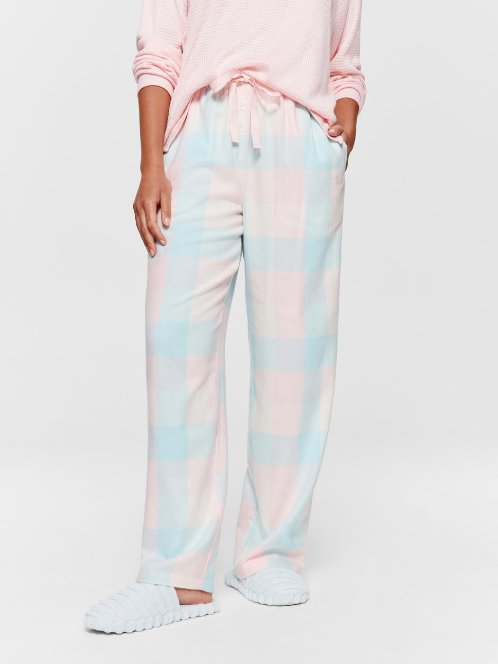 Pink Buffalo Check Flannelette Classic Pj Pant multi