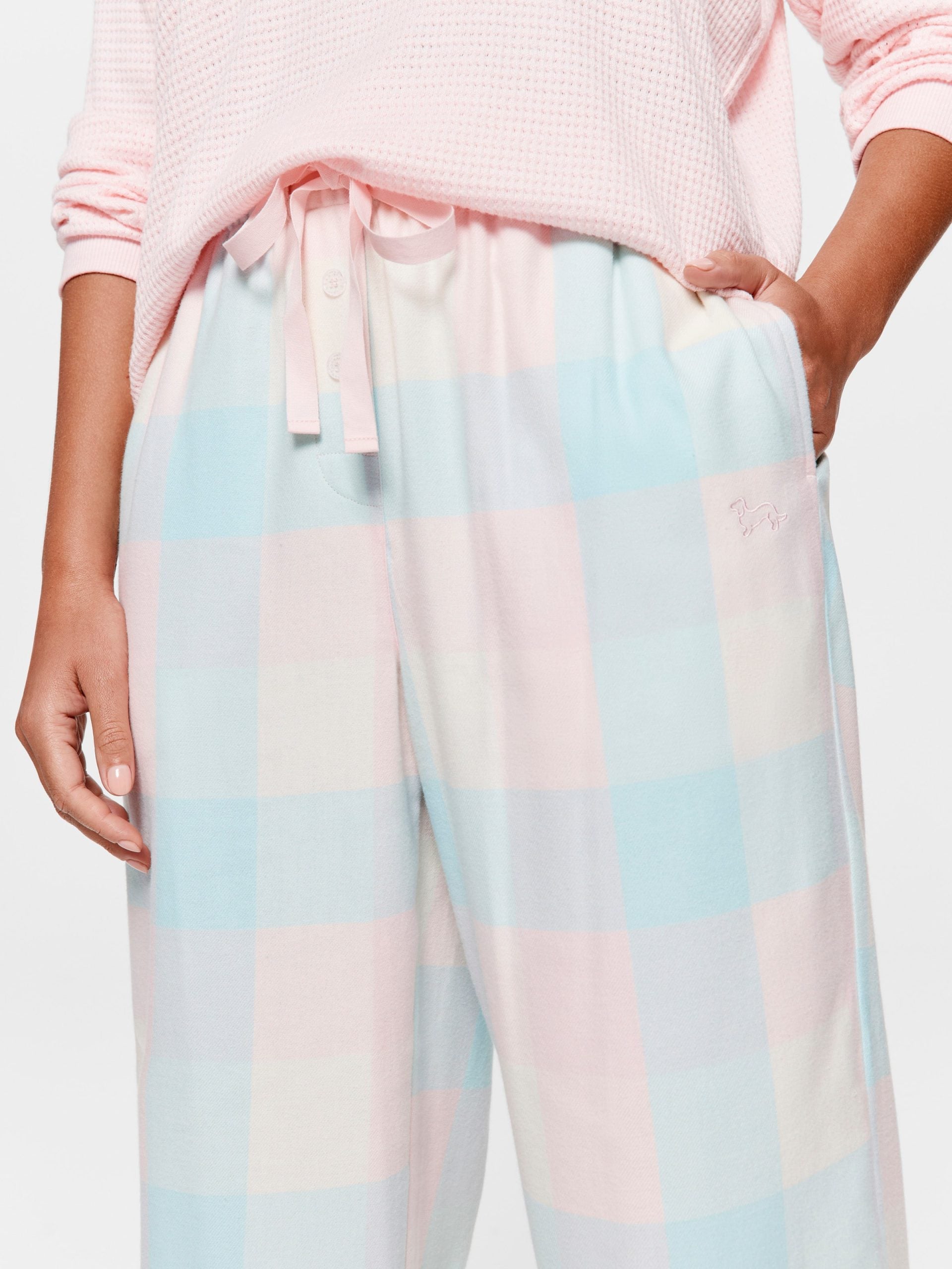 Pink Buffalo Check Flannelette Classic Pj Pant multi