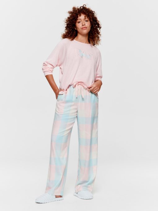 Pink Buffalo Check Flannelette Classic Pj Pant multi