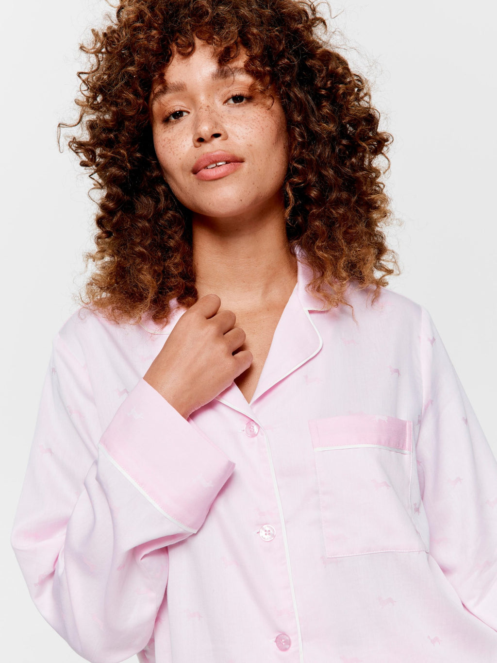 Pretty In Pink Penny Long Pj Set multi