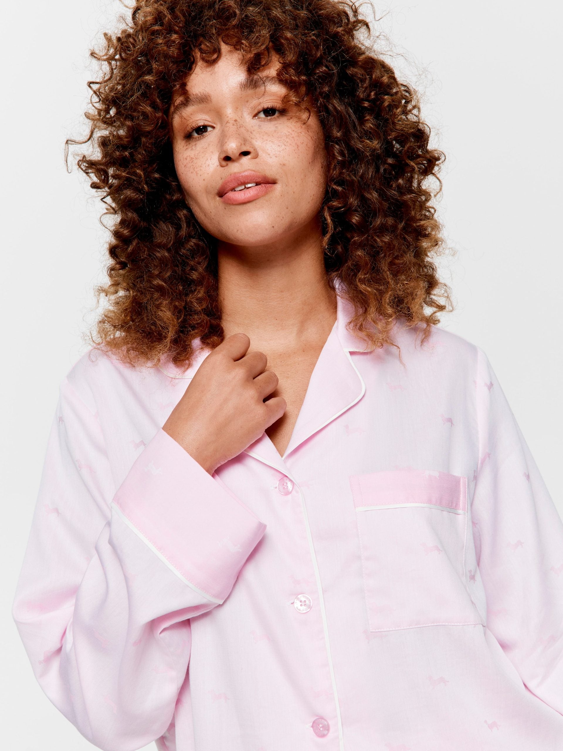 Pretty In Pink Penny Long Pj Set multi