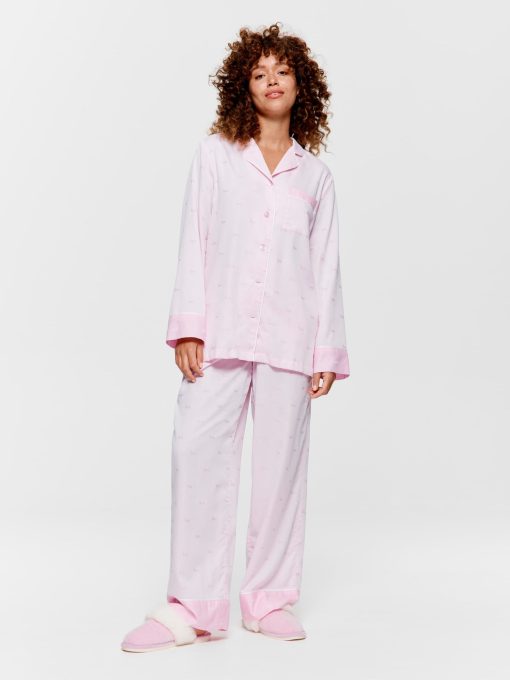 Pretty In Pink Penny Long Pj Set multi