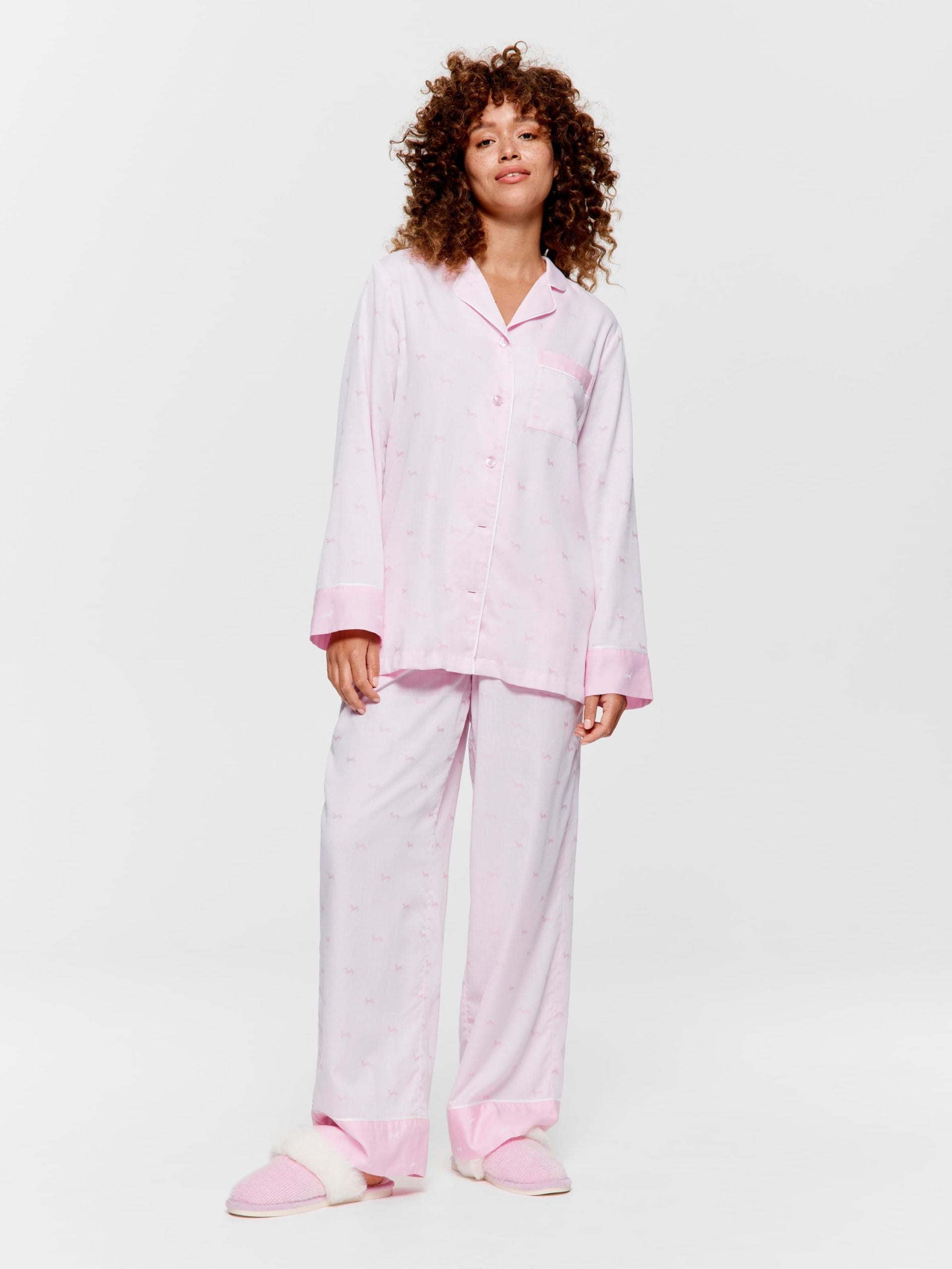 Pretty In Pink Penny Long Pj Set multi