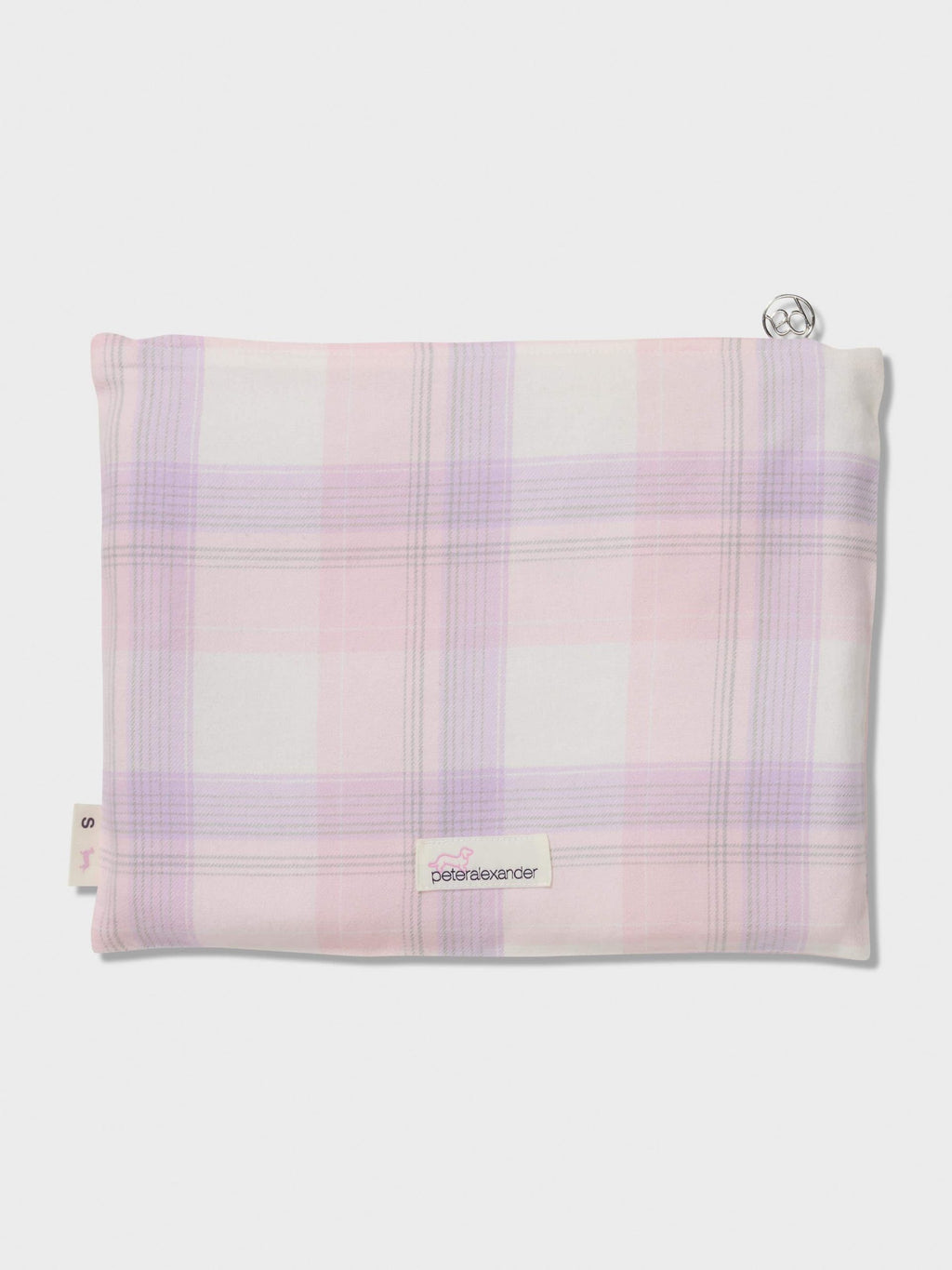 Pink & Lilac Check Flannelette Classic Pj Set multi