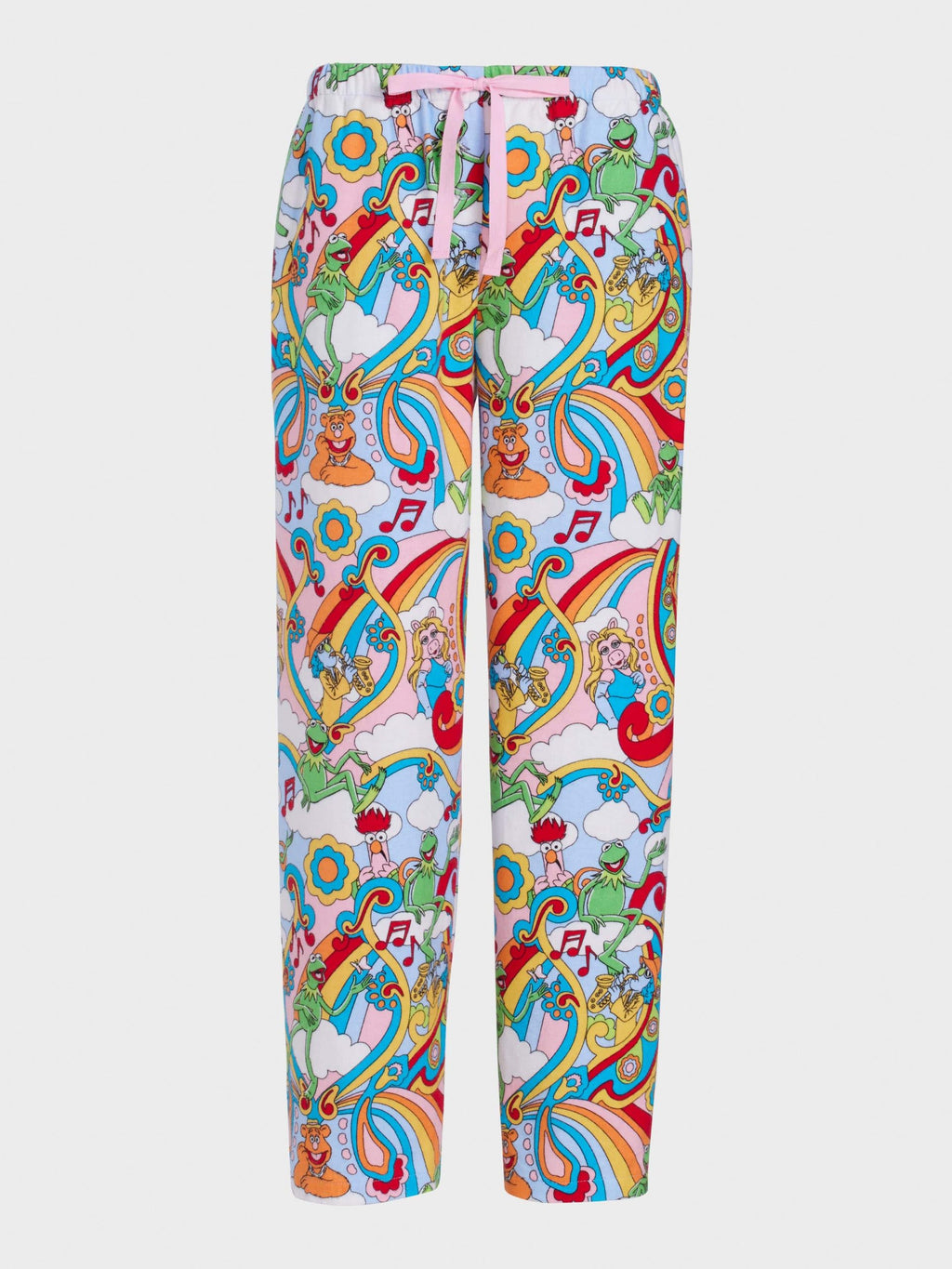 The Muppets Rainbow Classic Flannelette Pj Pant multi