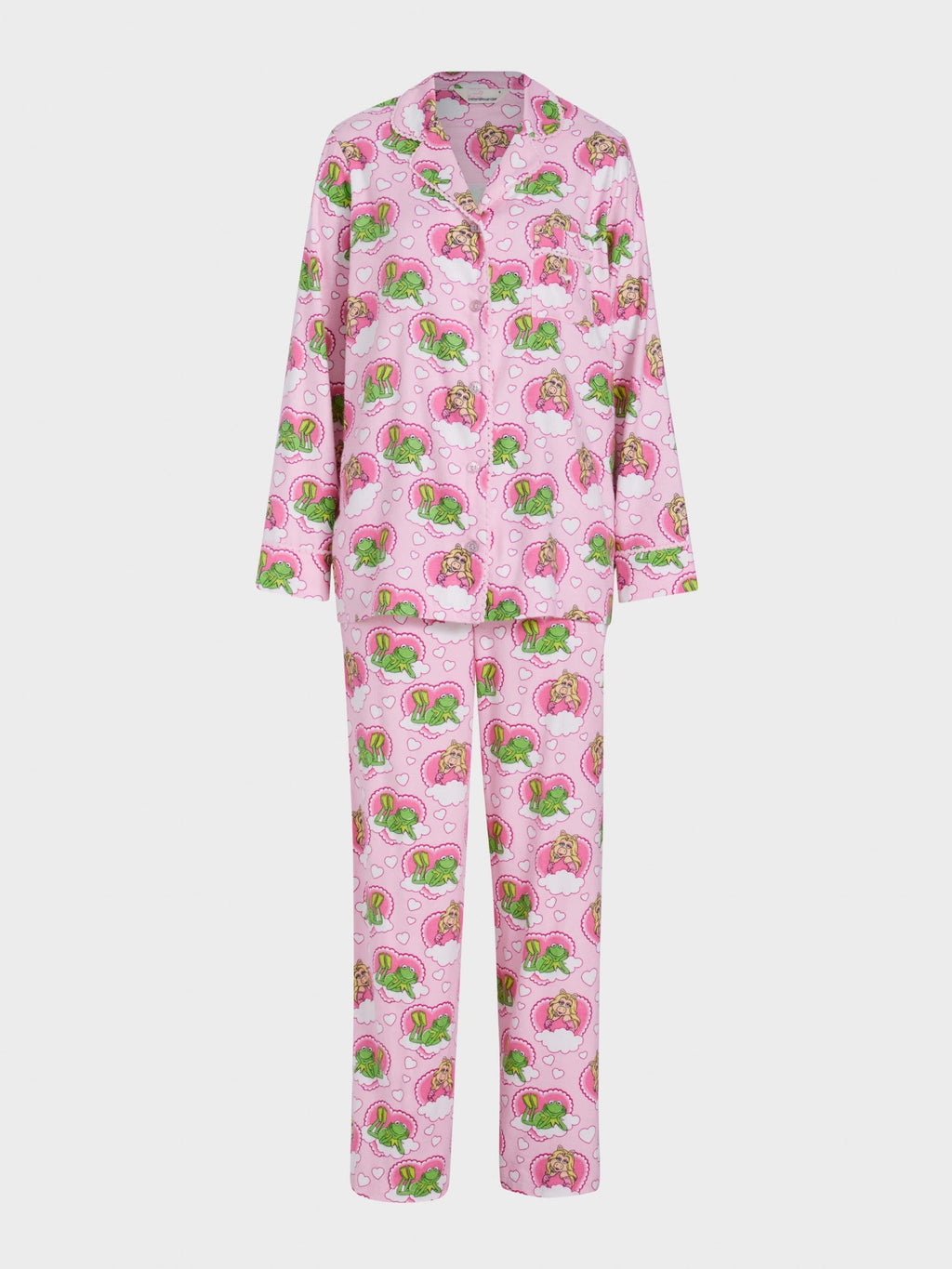Miss Piggy & Kermit Bamboo Flannelette Pj Set multi