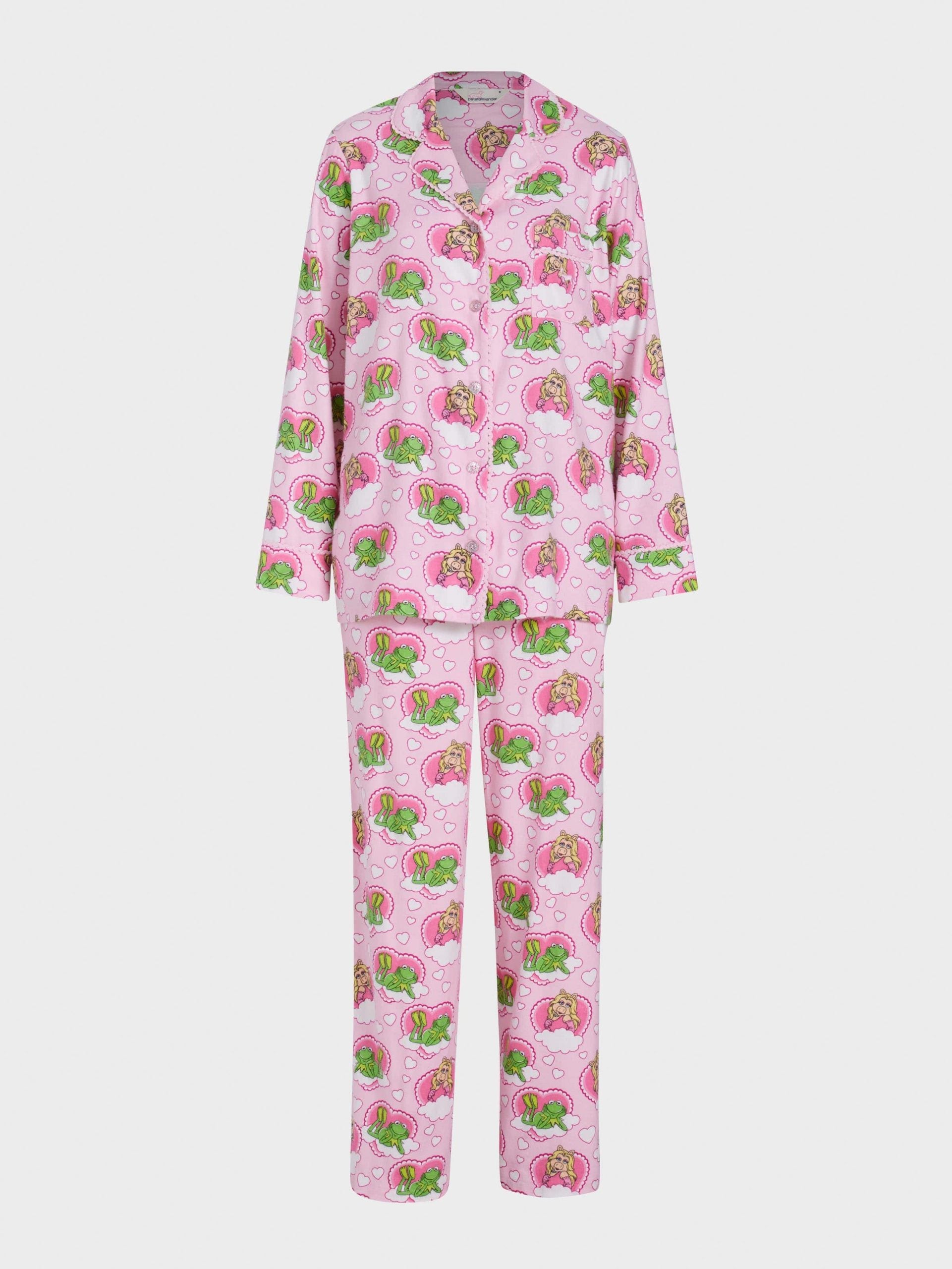 Miss Piggy & Kermit Bamboo Flannelette Pj Set multi
