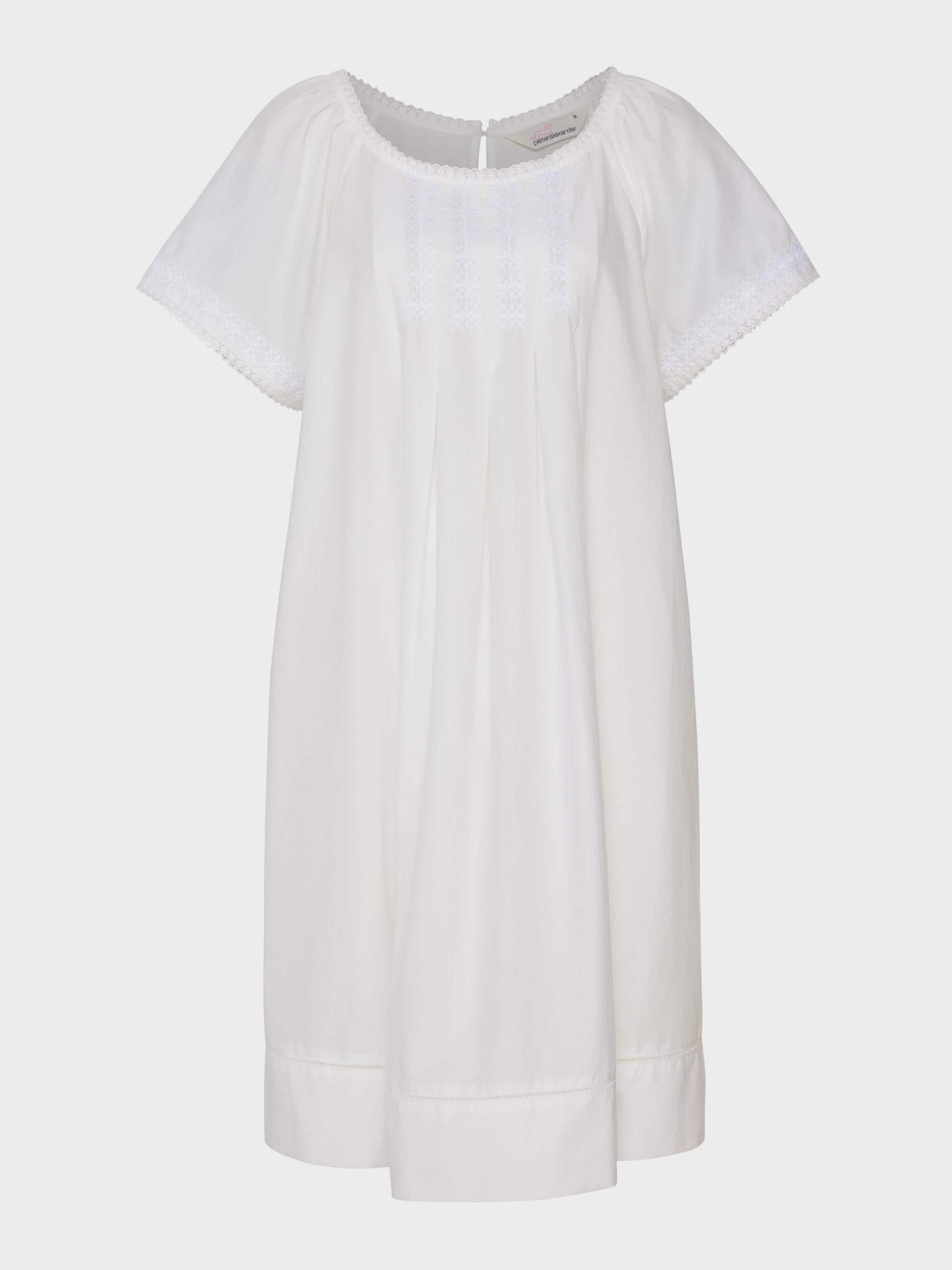 Edwardian Soft Cotton Nightie white
