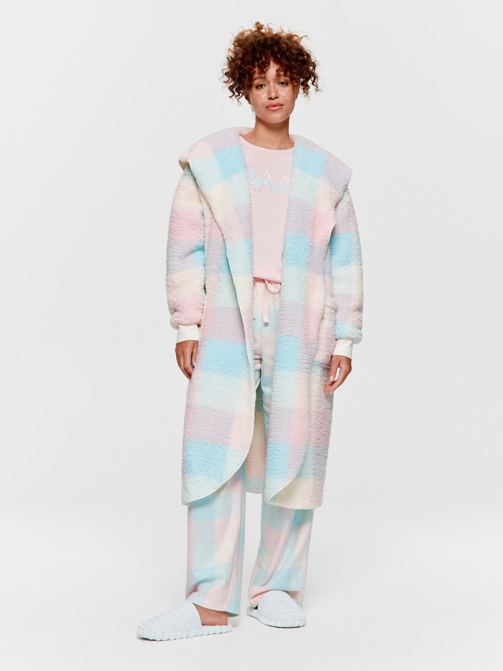 Buffalo Check Teddy Gown multi