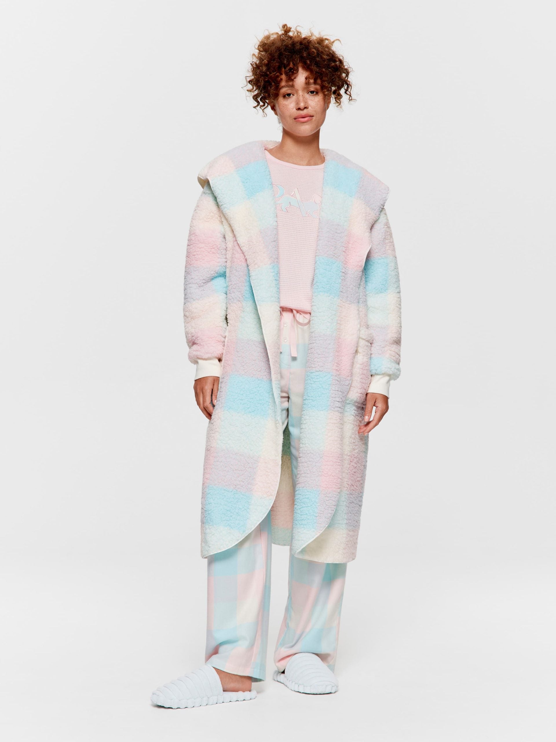 Buffalo Check Teddy Gown multi