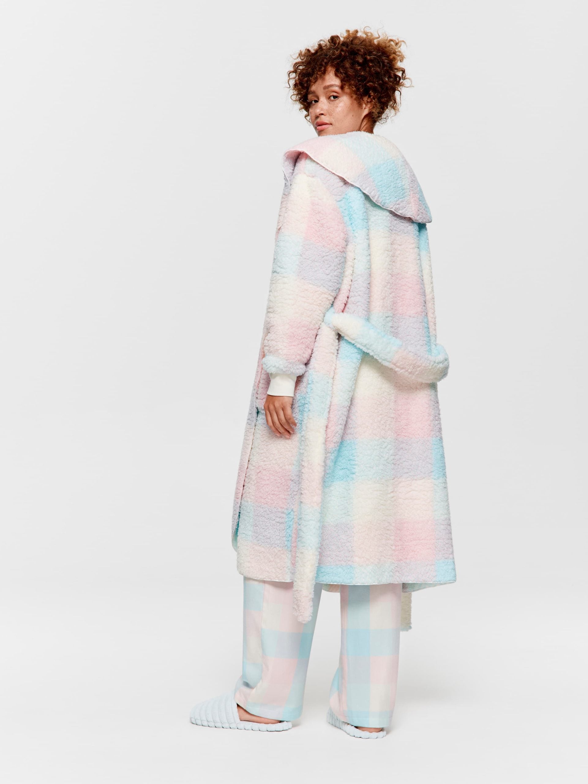 Buffalo Check Teddy Gown multi