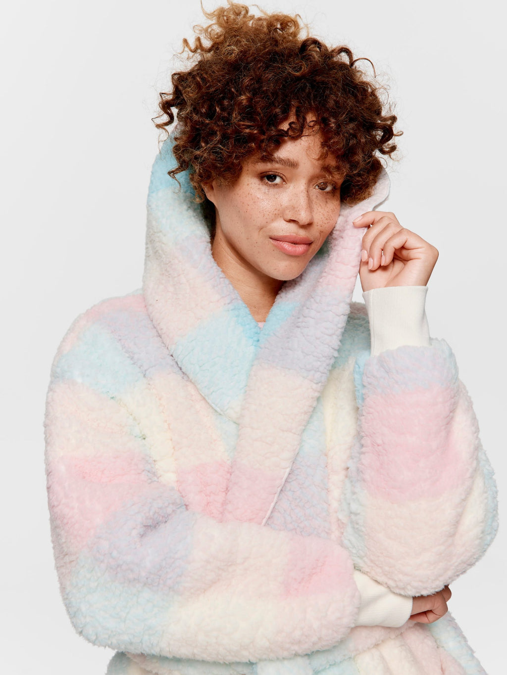 Buffalo Check Teddy Gown multi